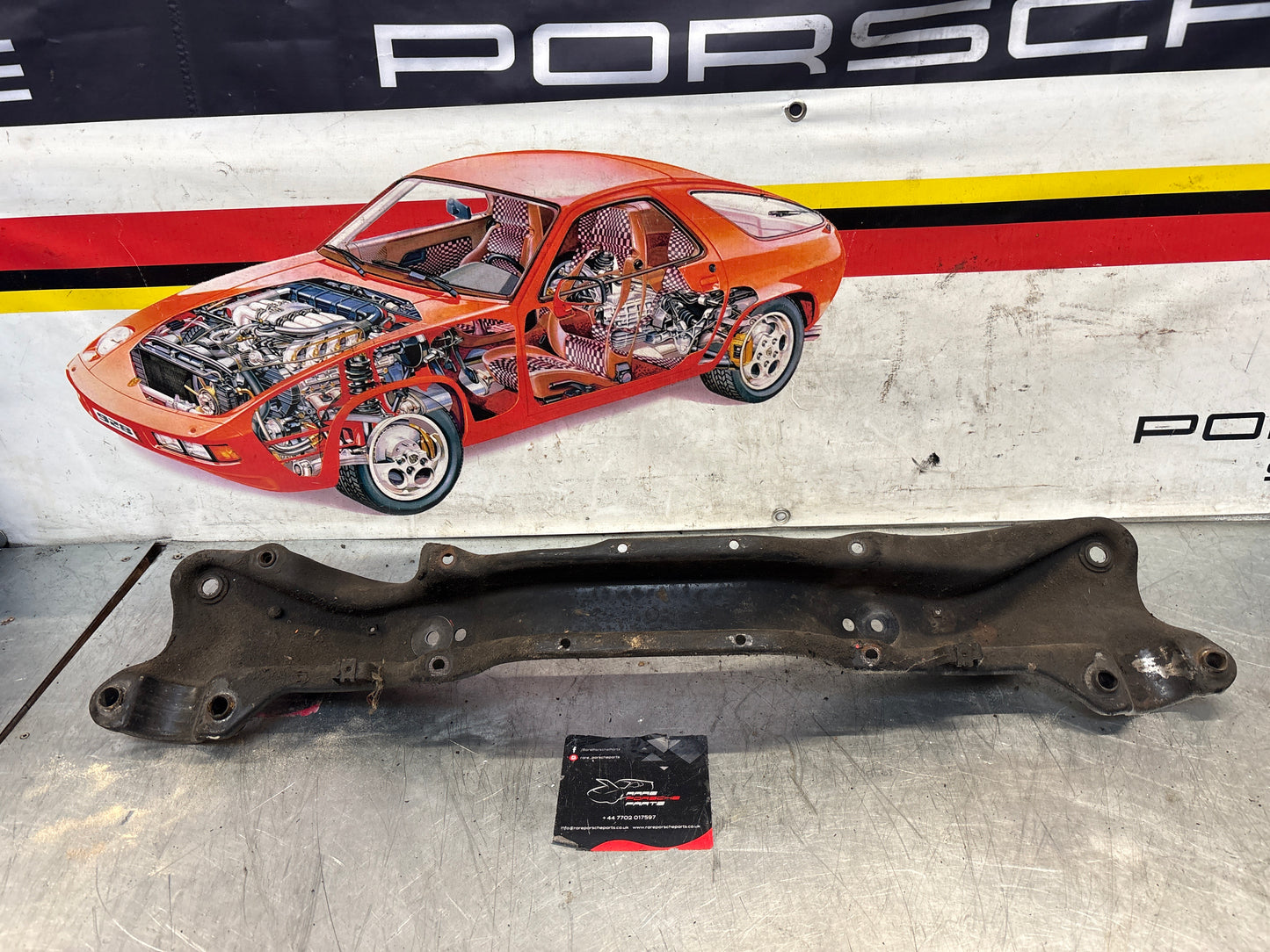 Porsche 928 82-85 engine mount, used 92837501106