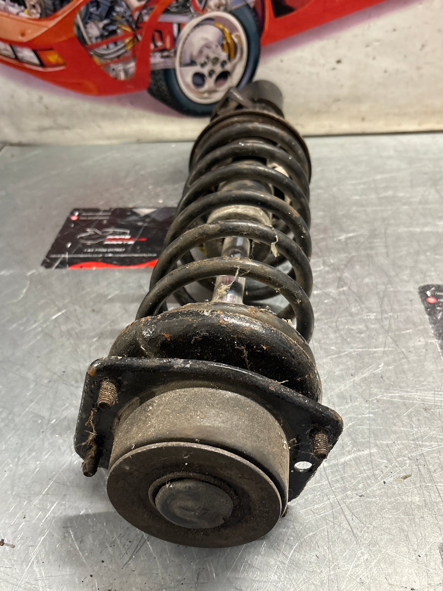 Porsche 944 Turbo front left shock absorber, used 95134303105