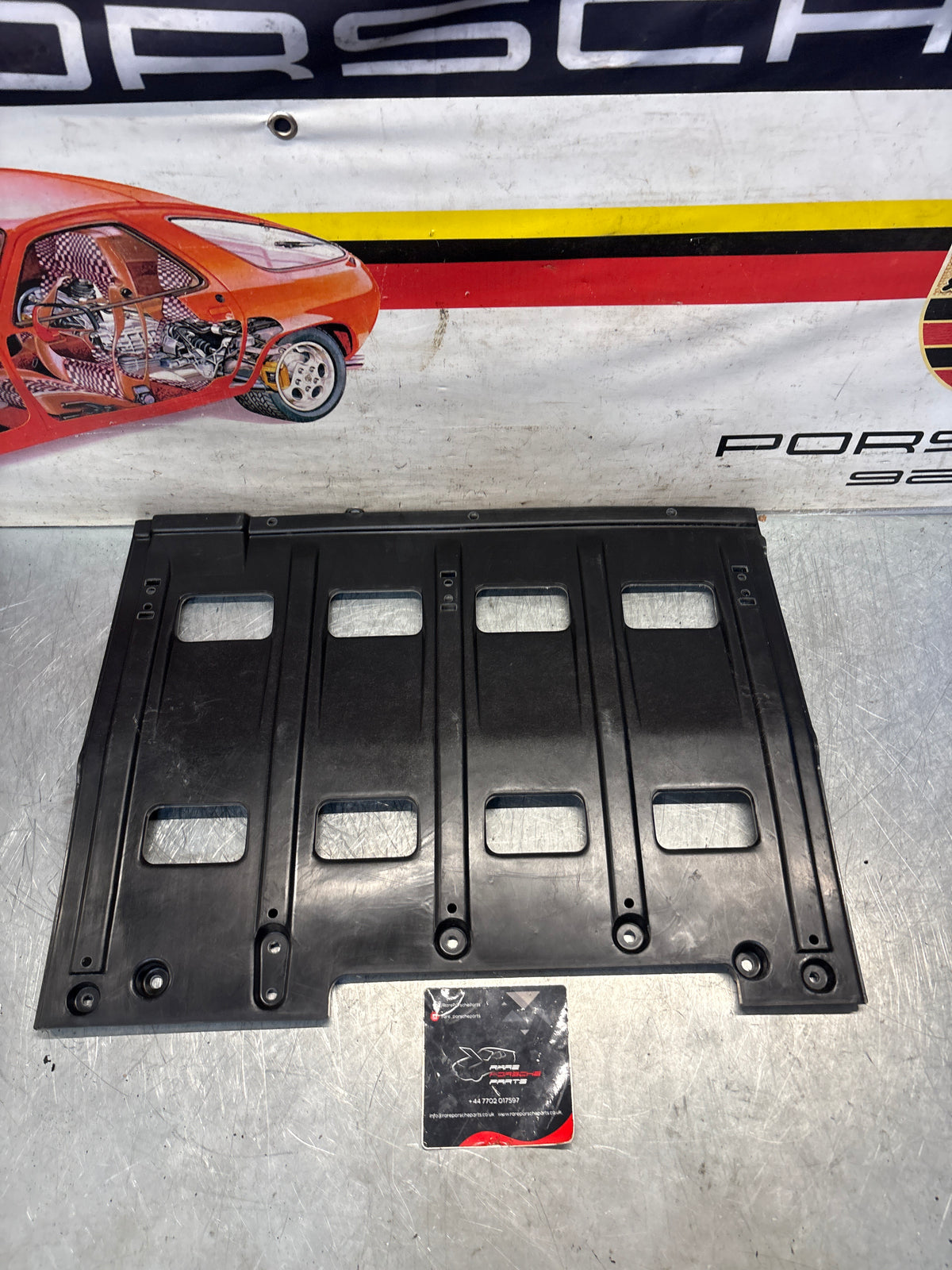 Porsche 944 Front under tray, protective plate 94450416704