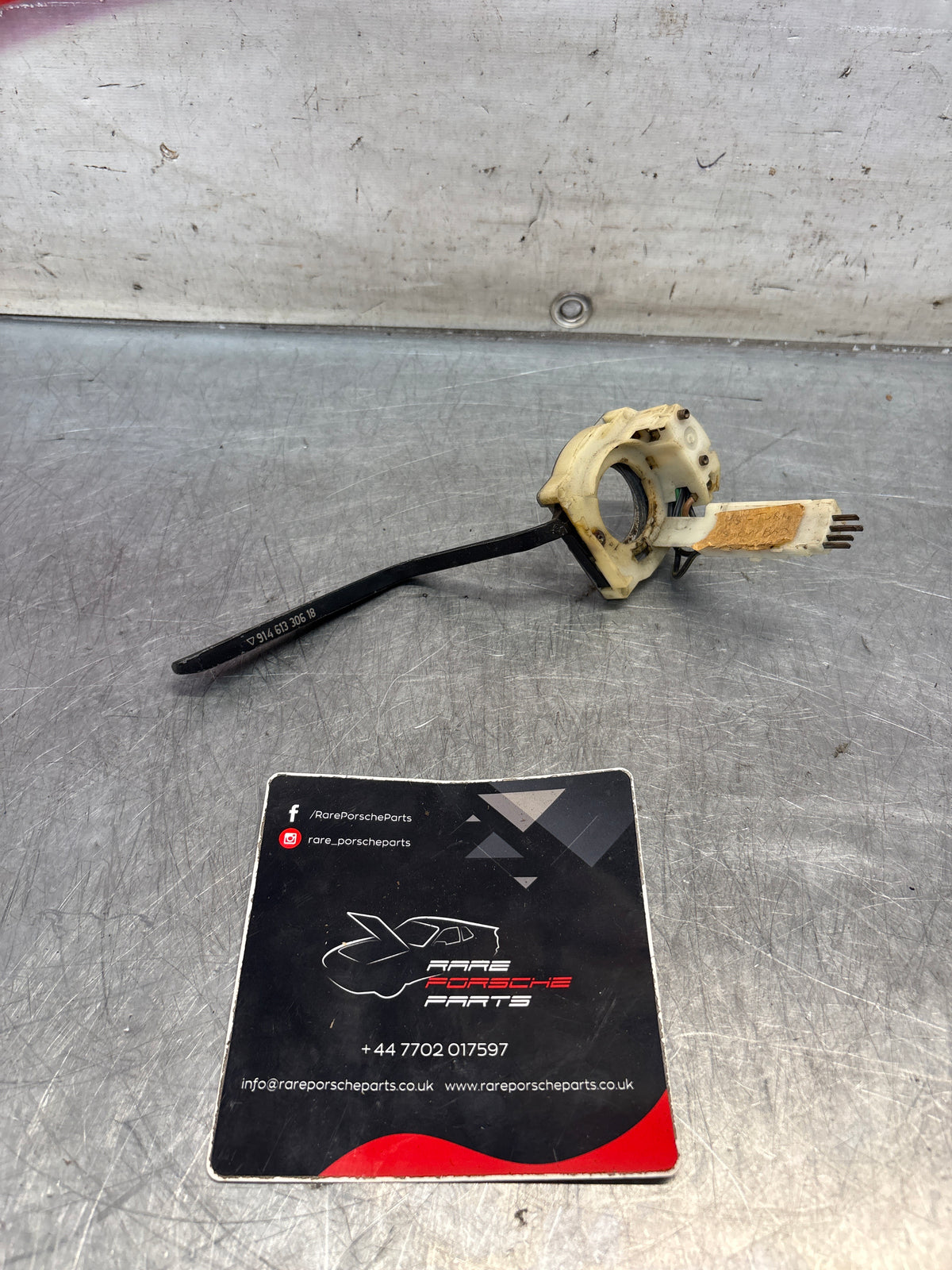 Porsche 914 steering coloumn switch assembly, used 91461330618