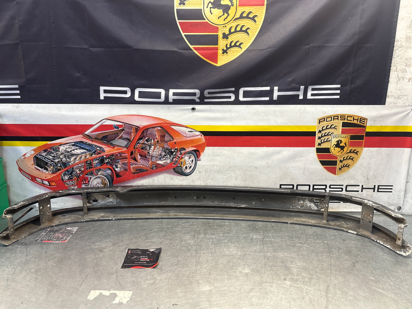 Porsche 911 G front bumper, used 91150501112