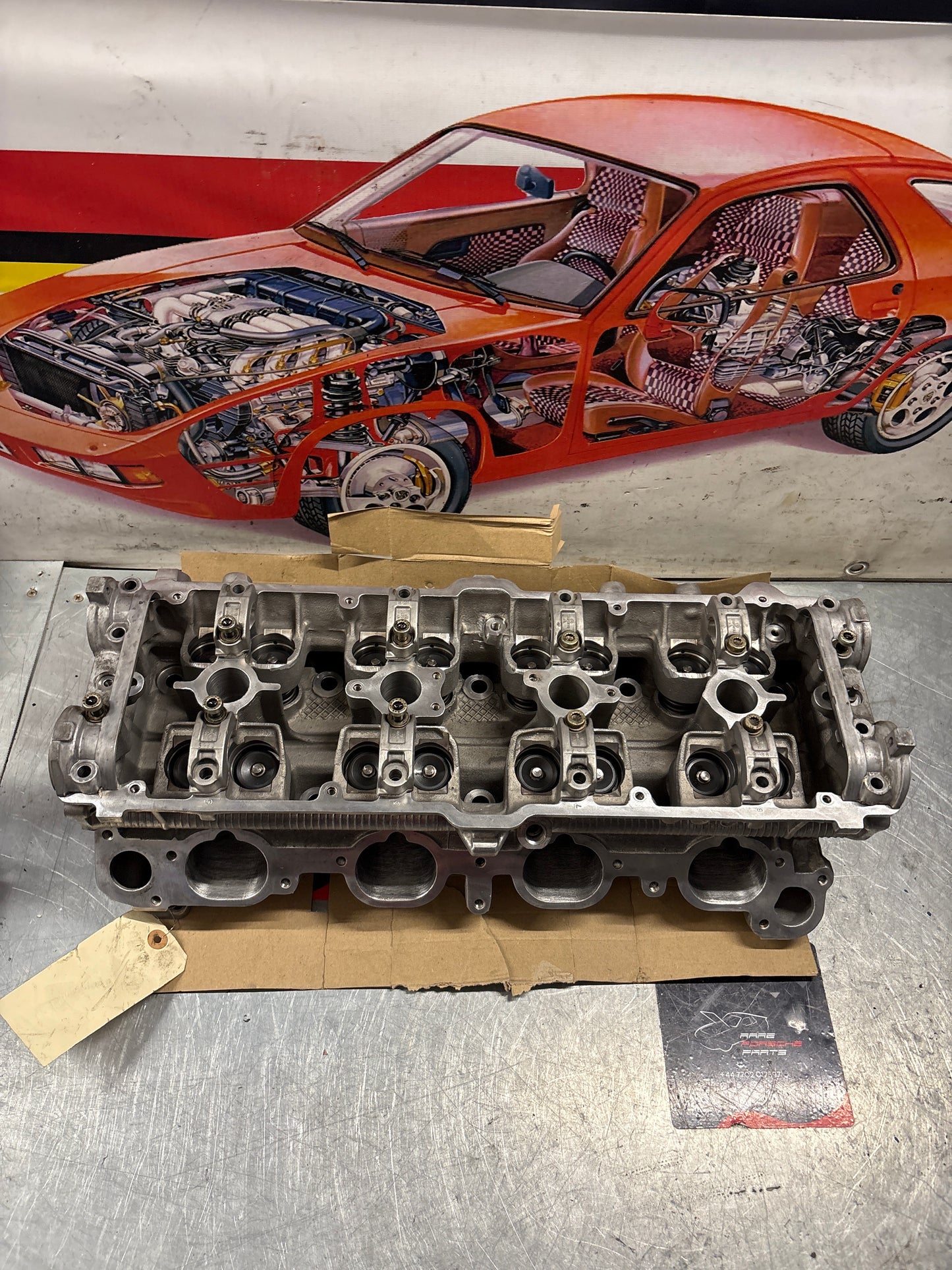Porsche 968 Cylinder Head, refurbished 9441044141R