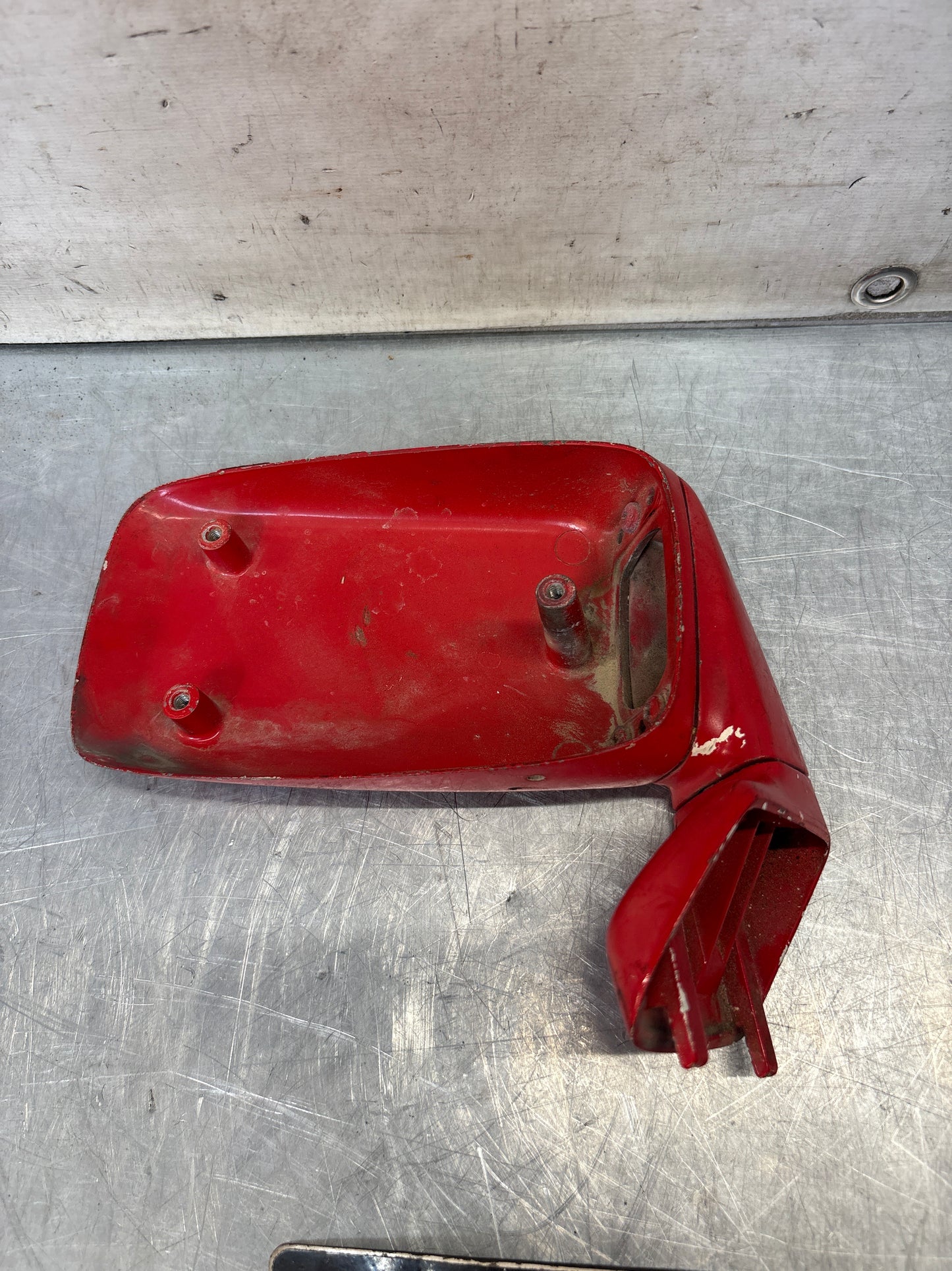 Porsche 928 S4 side view mirror, left, used 92873101902 / 92873103902