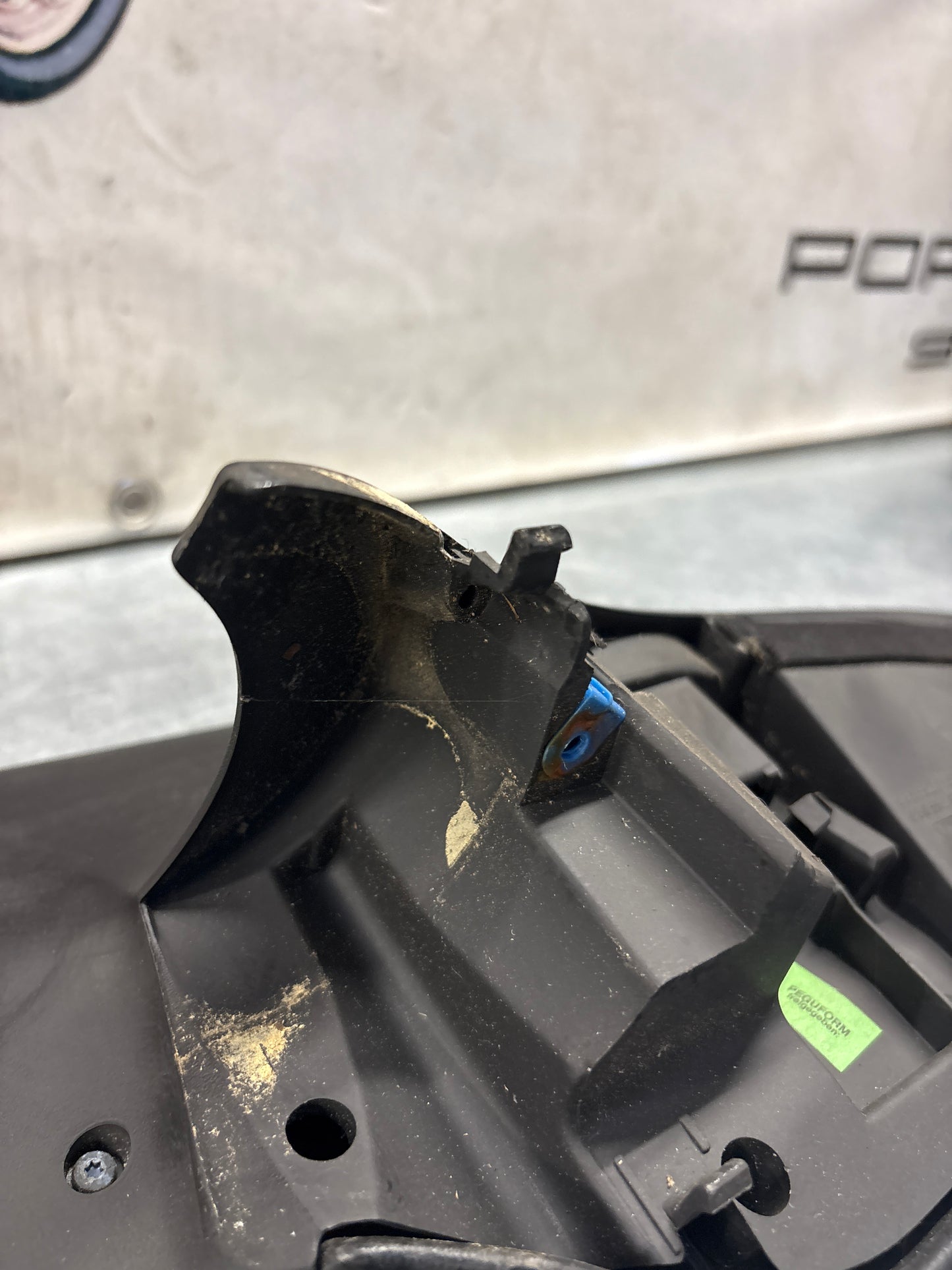 Porsche Boxster 986 dashboard cluster trim,black used 98655205500 / 98655205501