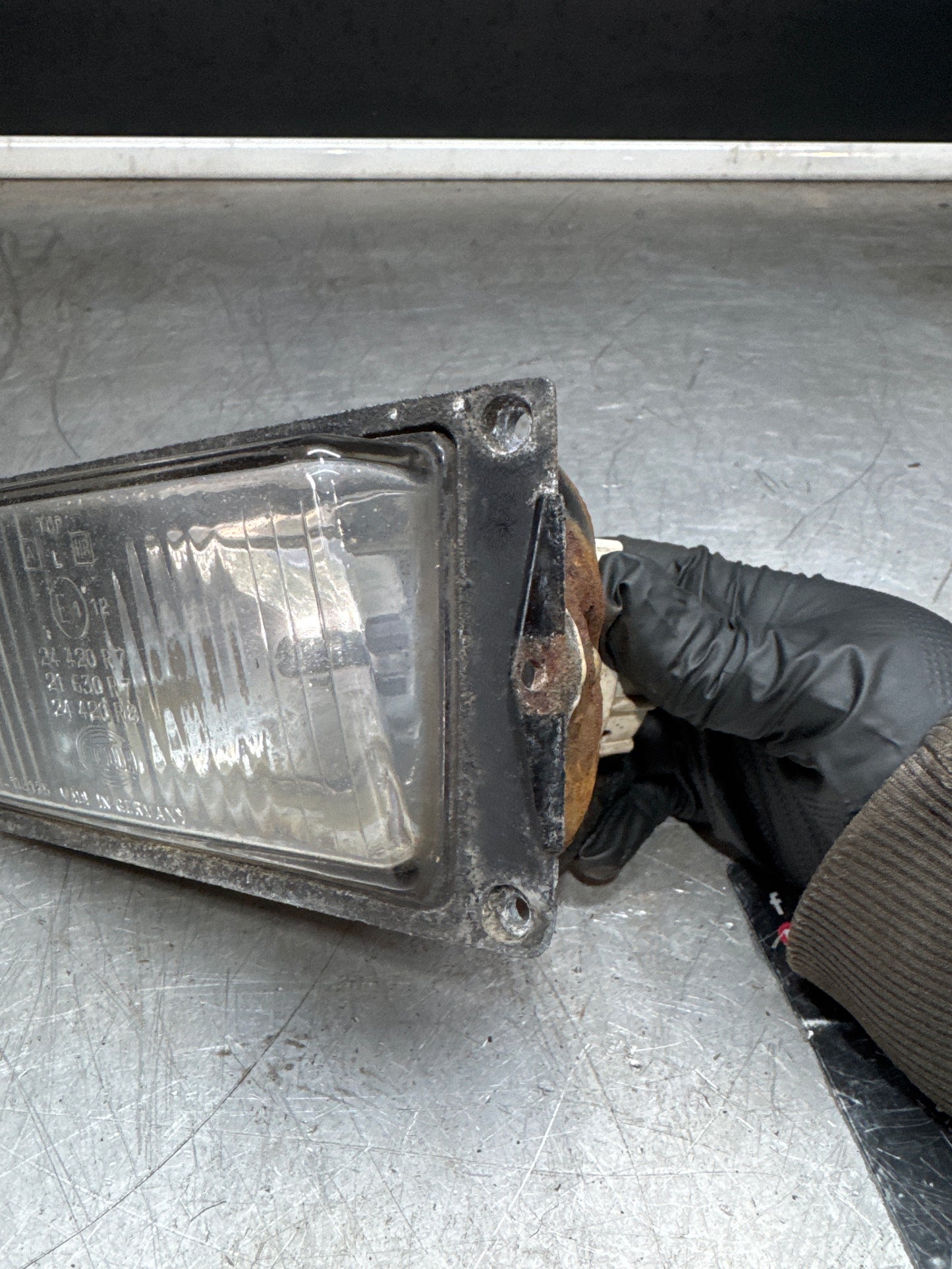 Porsche 924 Front left driving light, Used 477941751D