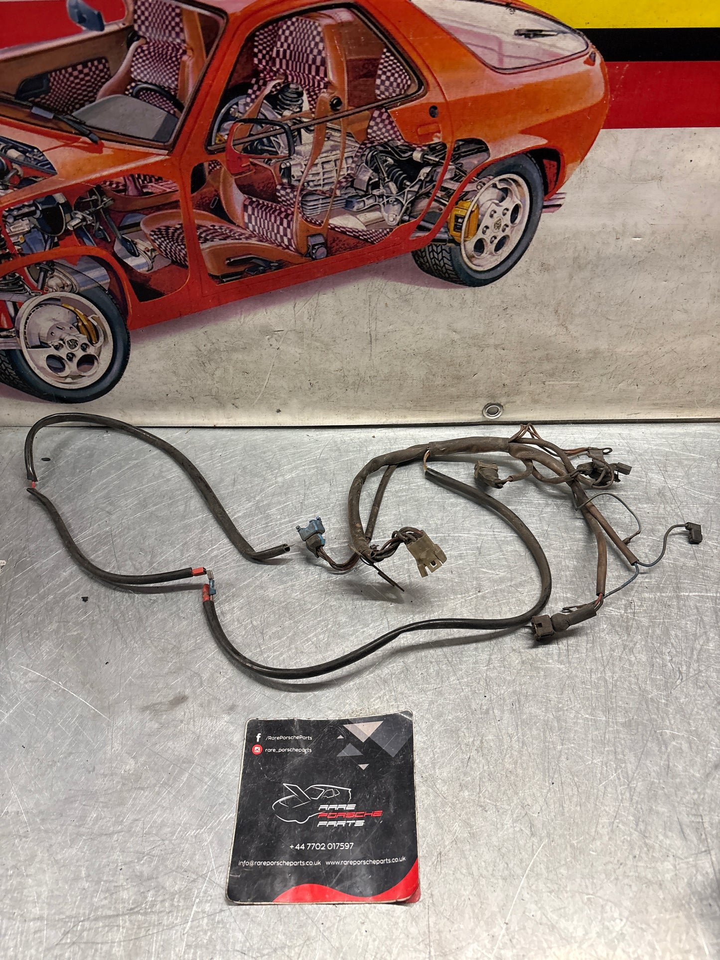 Porsche 924 80-85.5 Engine loom, used 477971761D