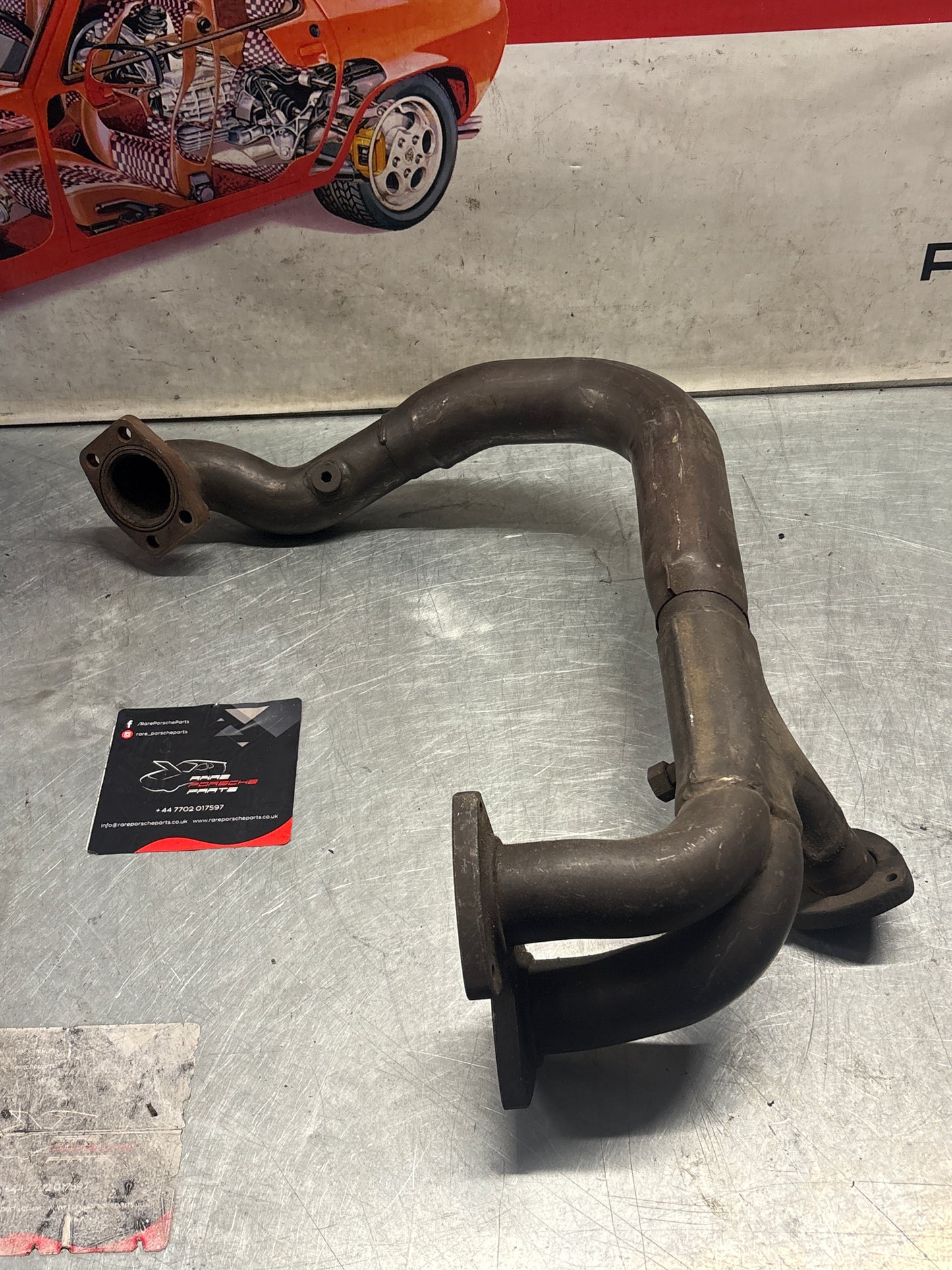 Porsche 944 Turbo exhaust cross over pipe 95111109615 used