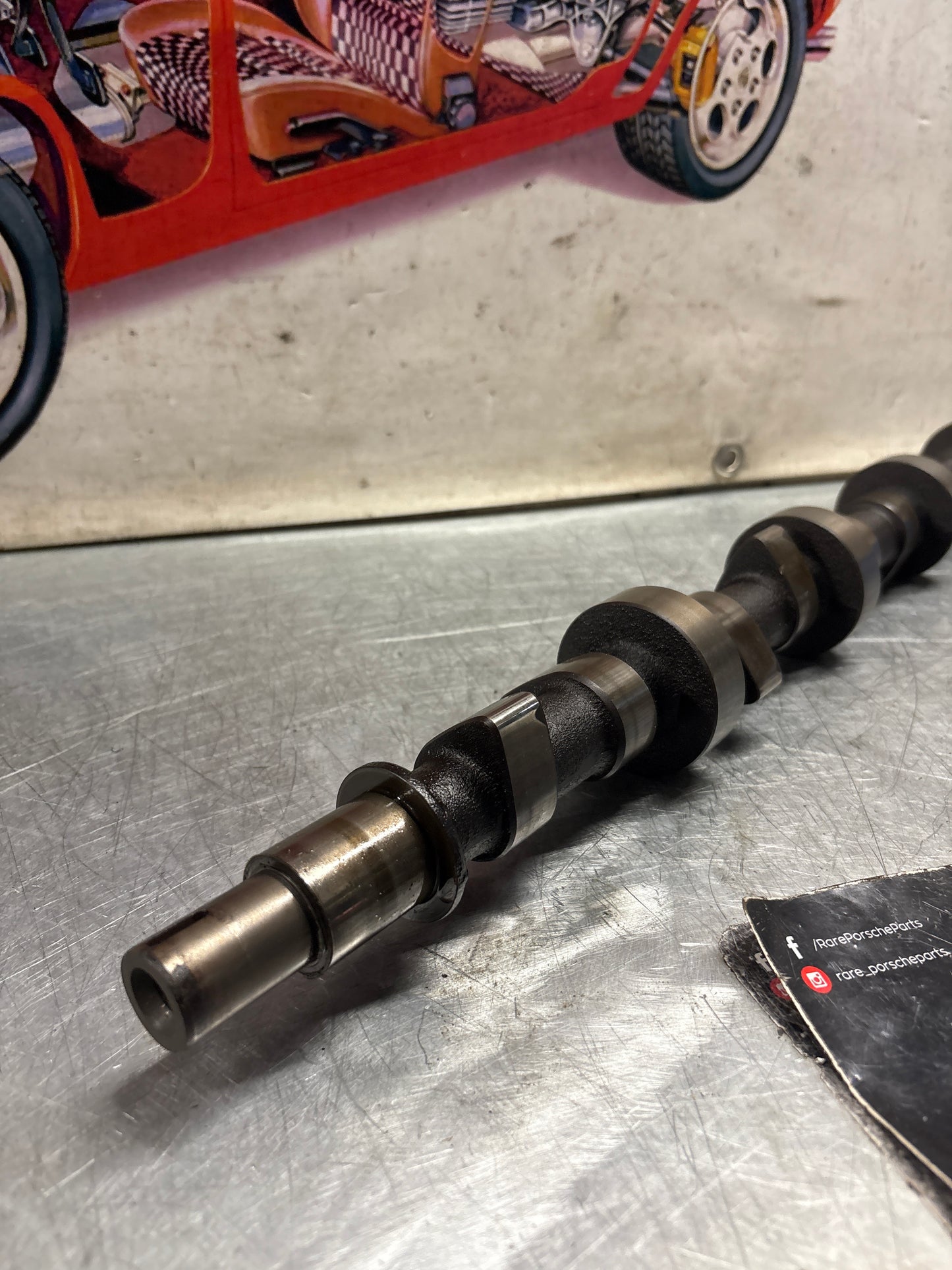Porsche 924S 944 2.5 Cam shaft. Used. 94410515505R Part number is not visible