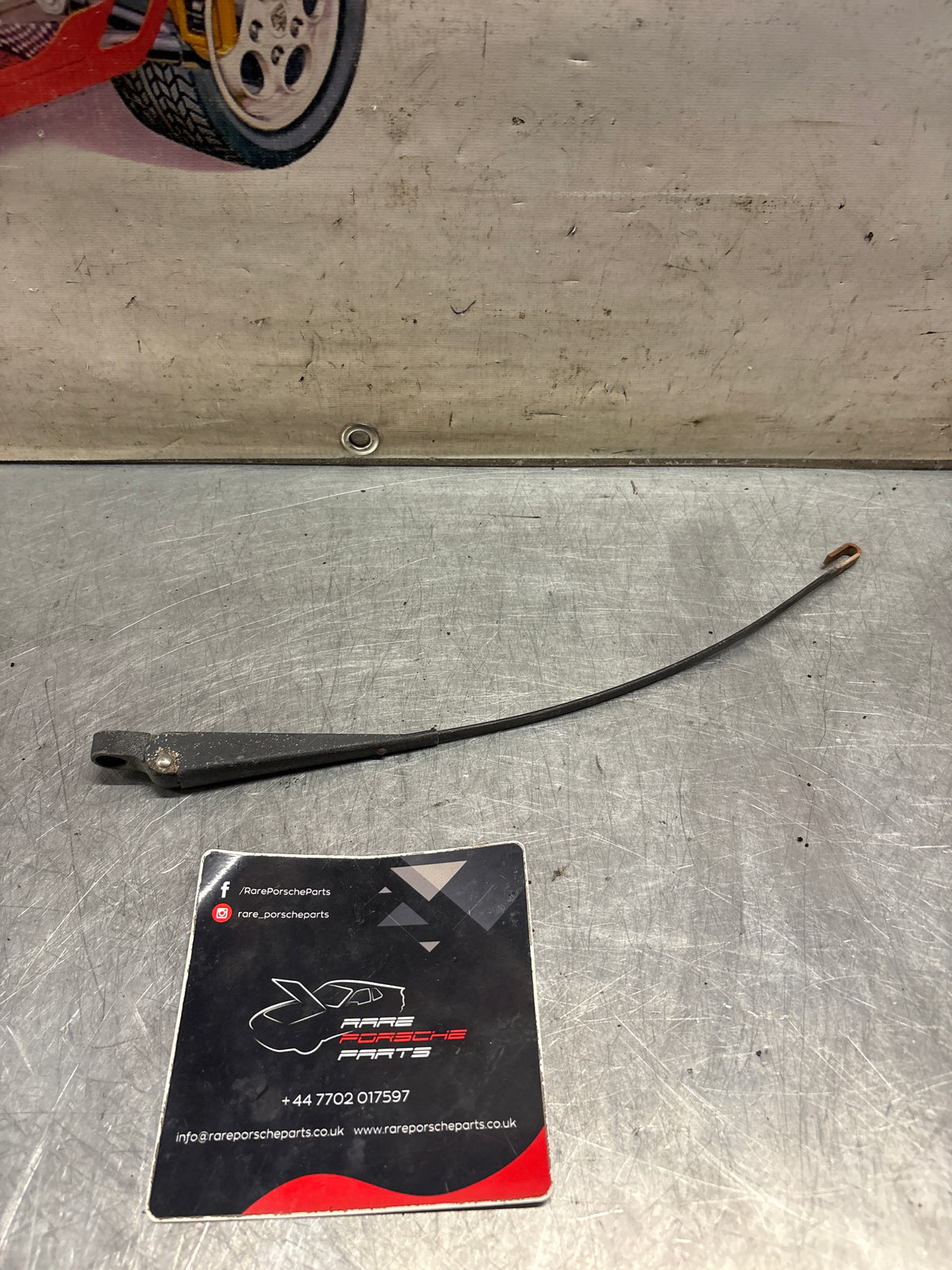 Porsche 914 windscreen wiper arm, used 91462831310
