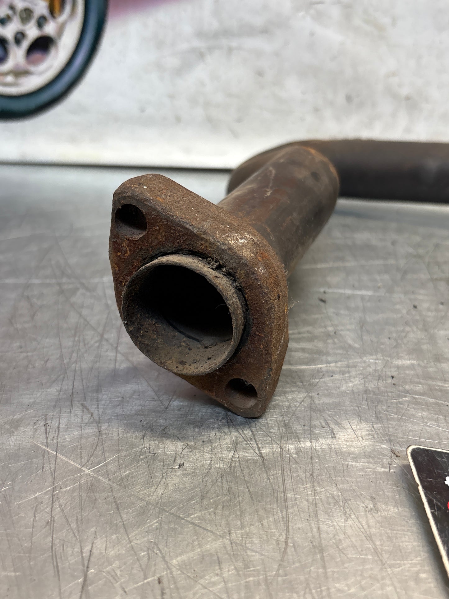 Porsche 924 Turbo wastegate pipe 93112303304 for spares or repair
