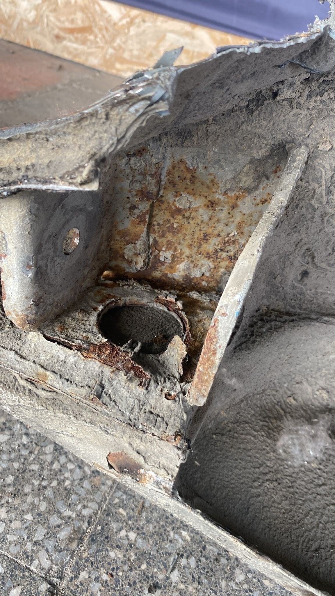 Porsche 944 Right side cut, rear fender with sill 94450390403, 94450361200