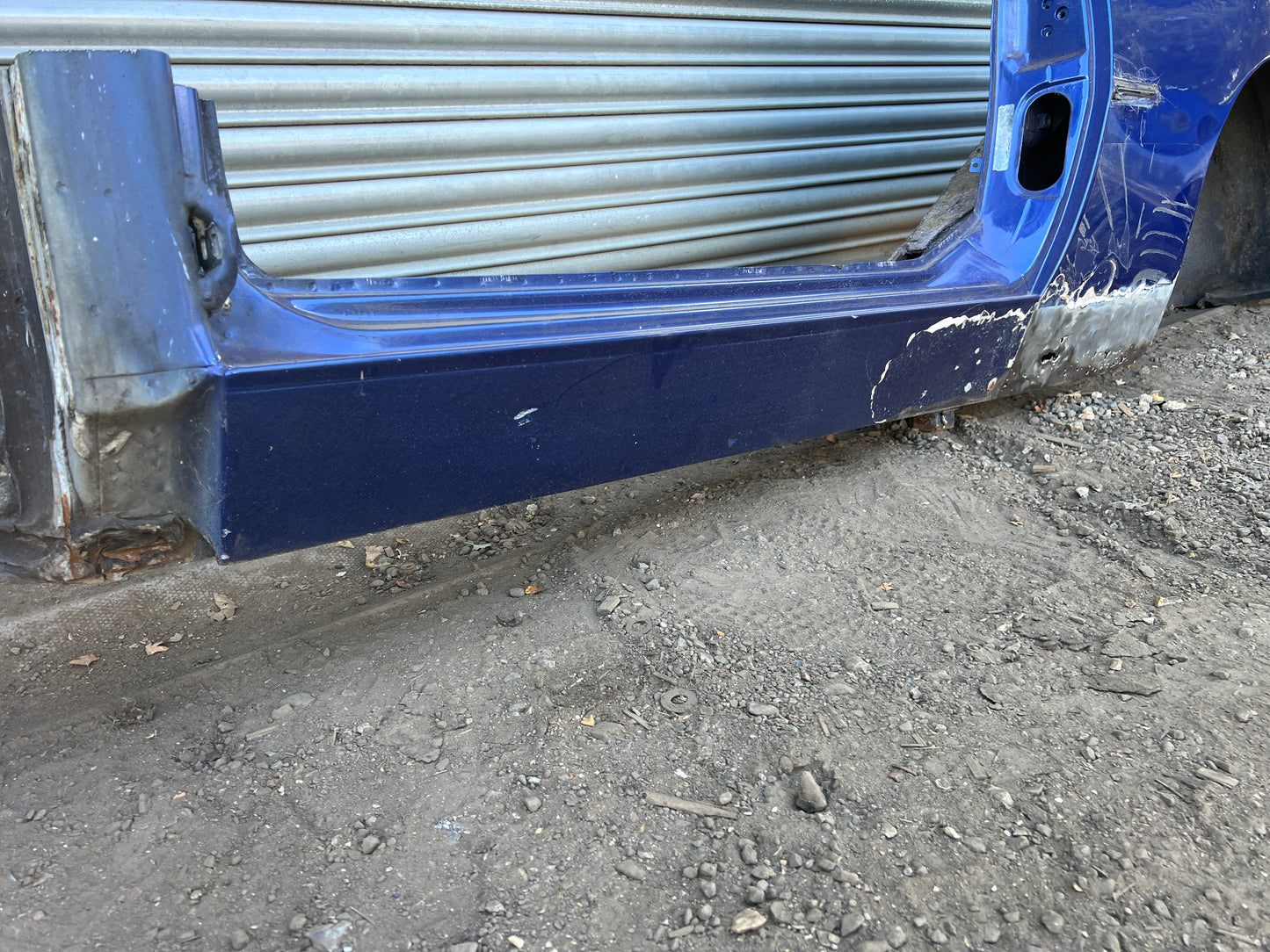 Porsche 944 left side cut, rear fender with sill 94450390303, 94450361102