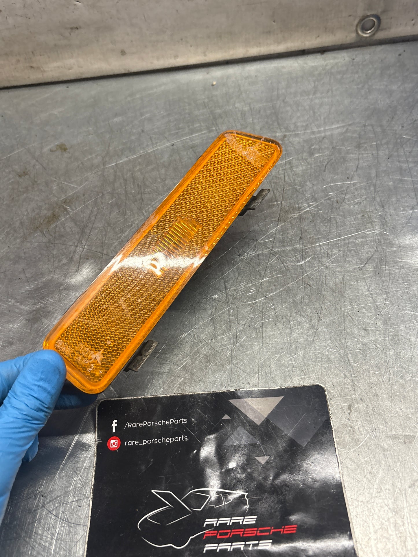 Porsche 928 Front left sidemarker, used 92863141103