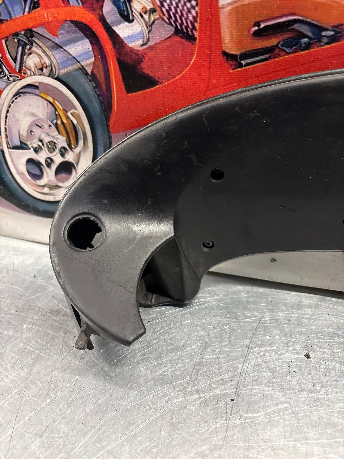 Porsche Boxster 986 dashboard cluster trim,black used 98655205500 / 98655205501