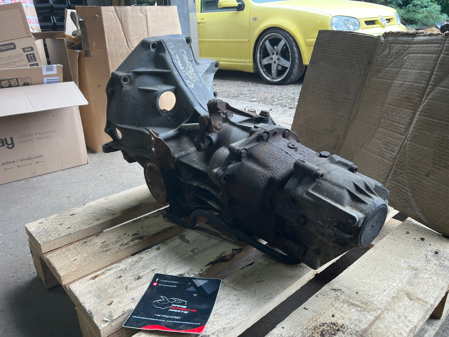 Porsche 924 MD gearbox used