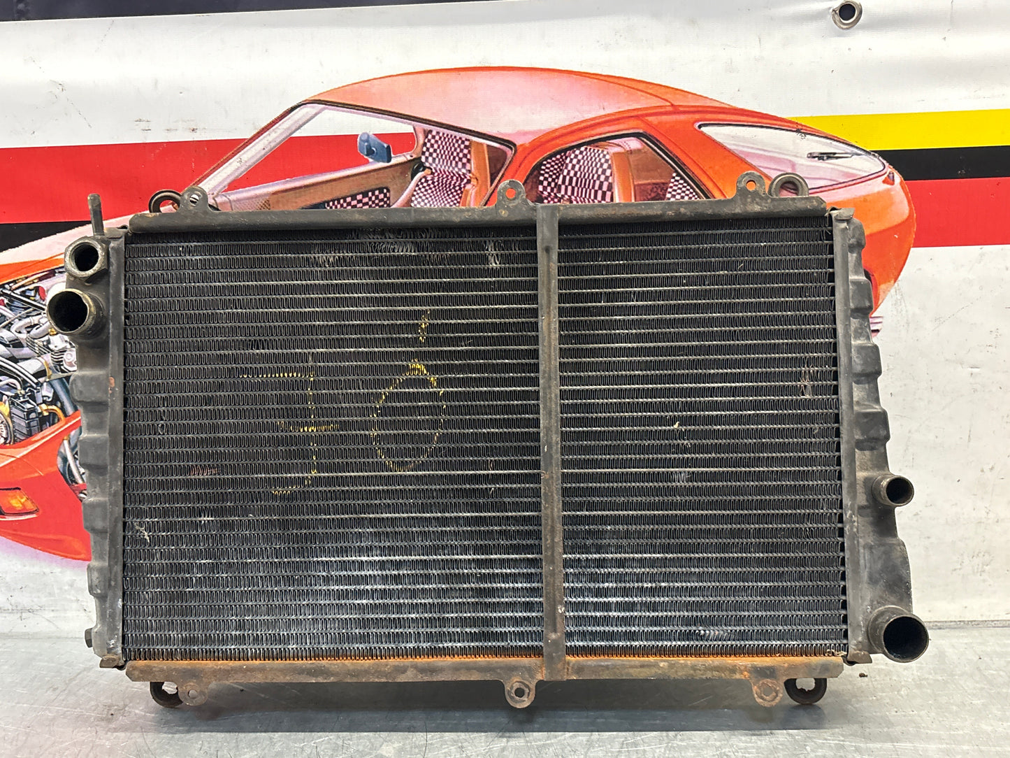 Porsche 924 radiator used 477121251A pressure tested