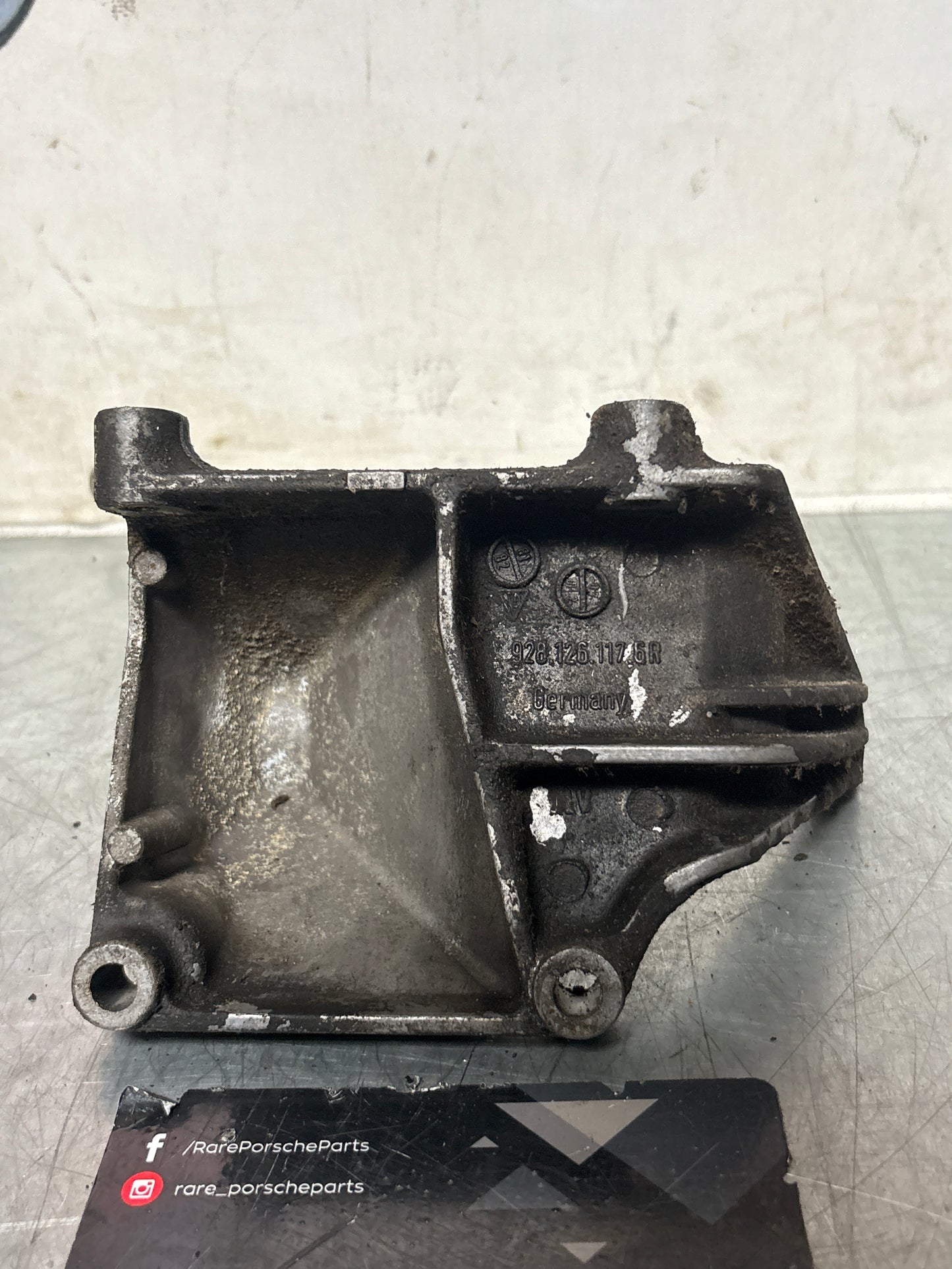 Porsche 928 Engine Motor Mount Bracket, used. 9281261176R
