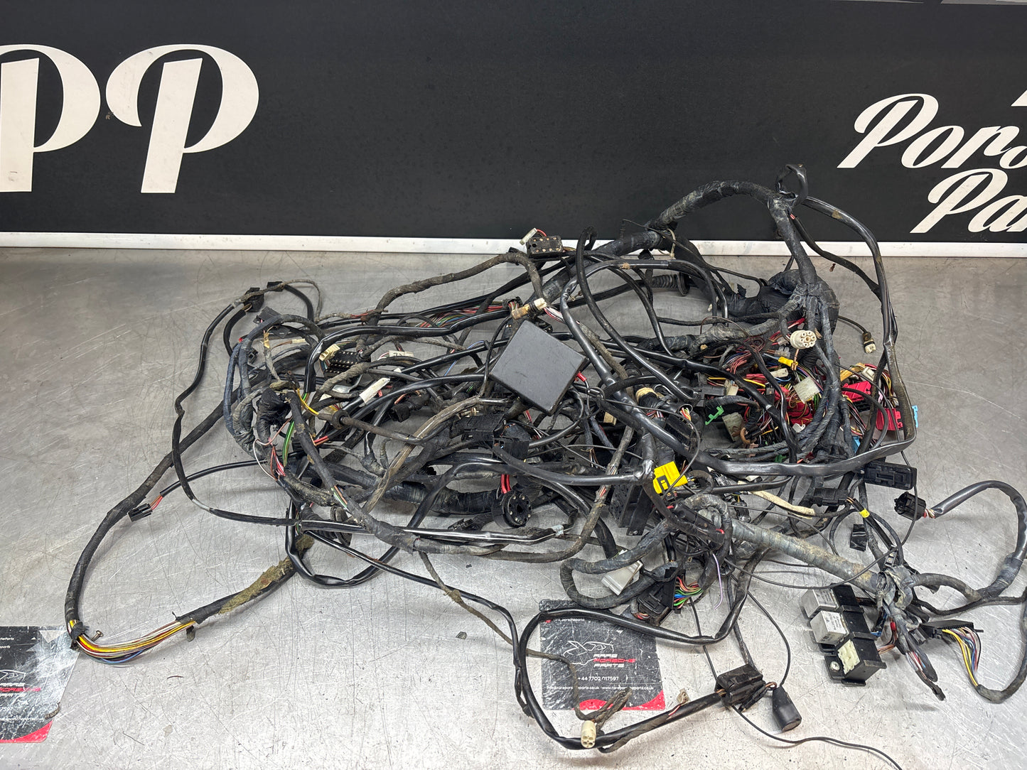 Porsche 944 S2 convertible 1990 interior wiring loom, RHD, used 94261200611