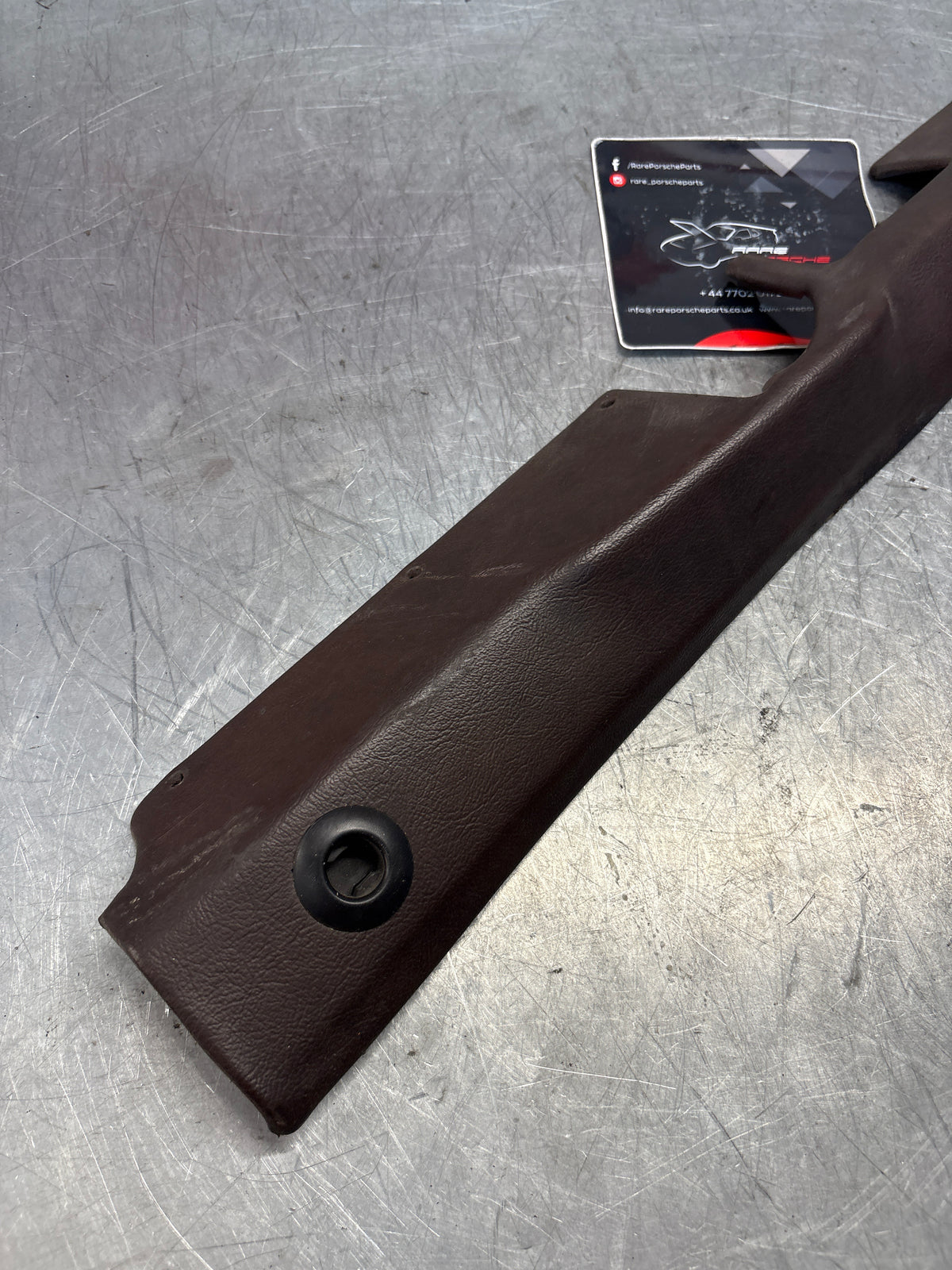 Porsche 928 tailgate interior trim, used, brown 92855504705