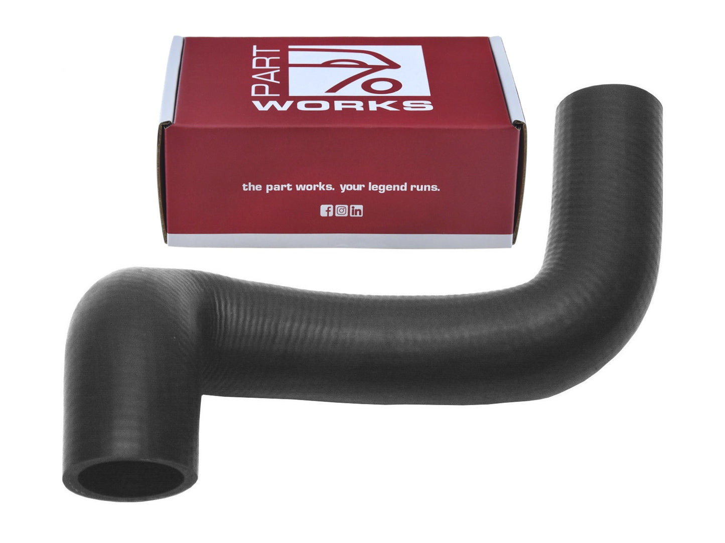 Radiator hose for Porsche 944 turbo TOP RIGHT to engine