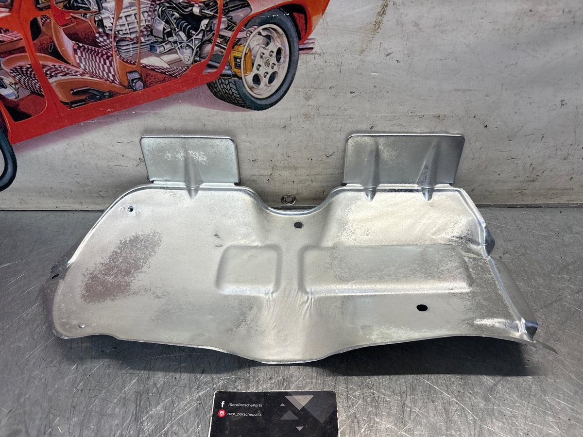 Porsche late 944 exhaust heat shield 94450313900, refurbished
