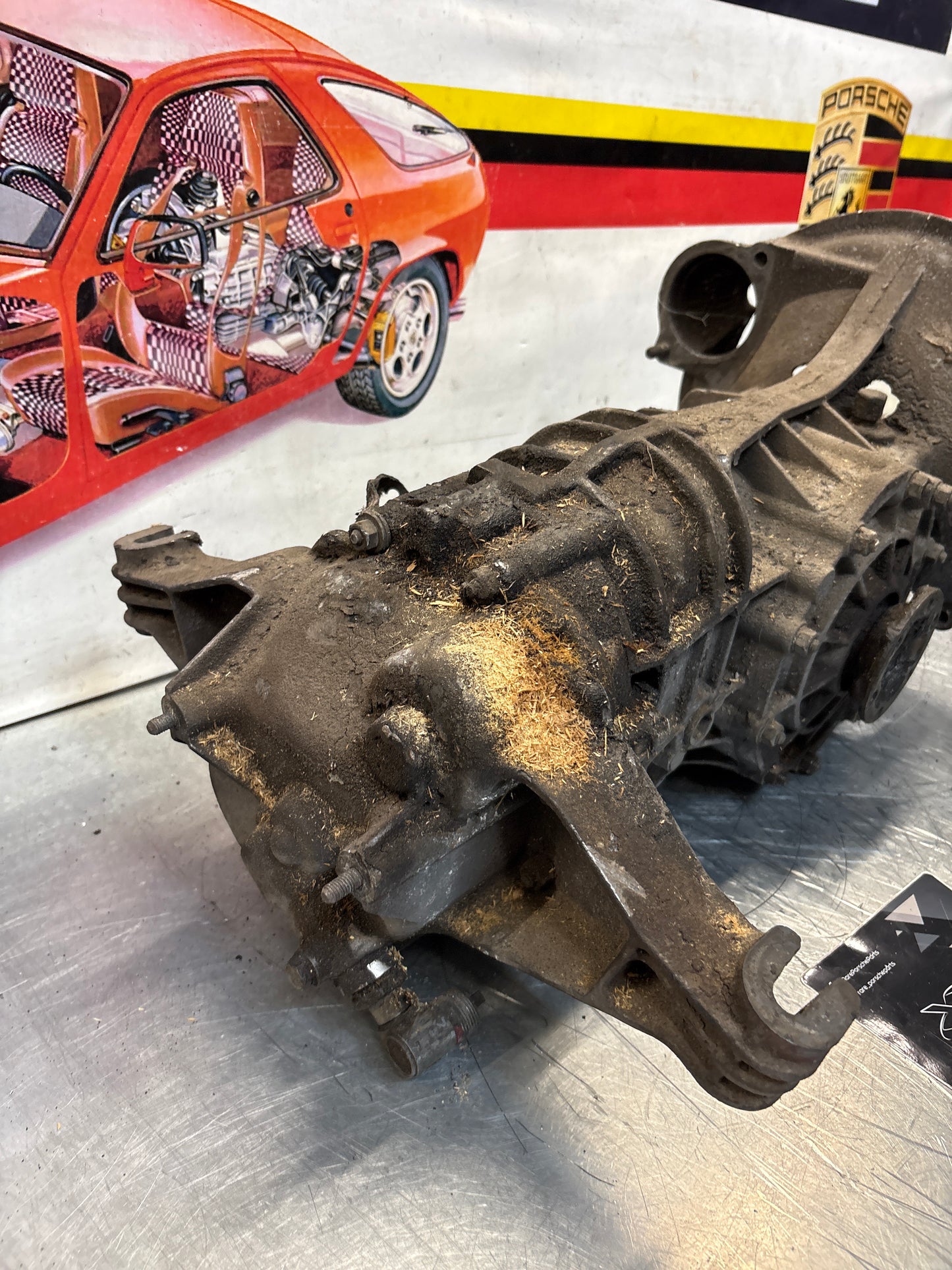 Porsche 914 transmission, used, for spares or repair unknown condition HA11054