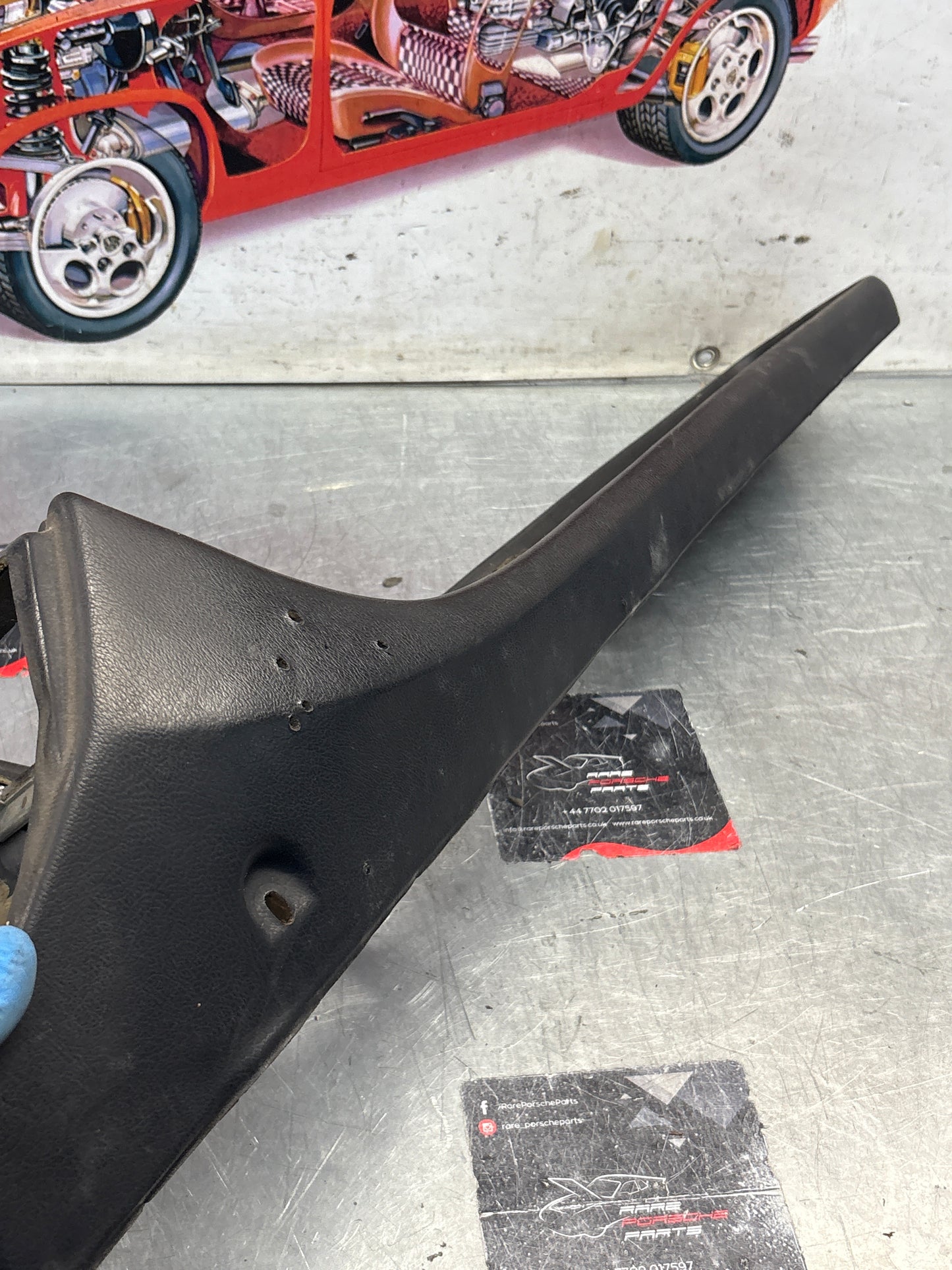 Porsche 944 centre console black 94455205100 used