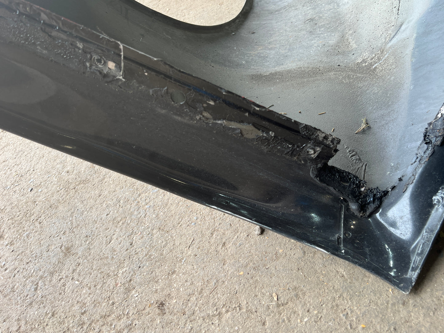 Porsche 928 -87 front right wing, used 92850301202