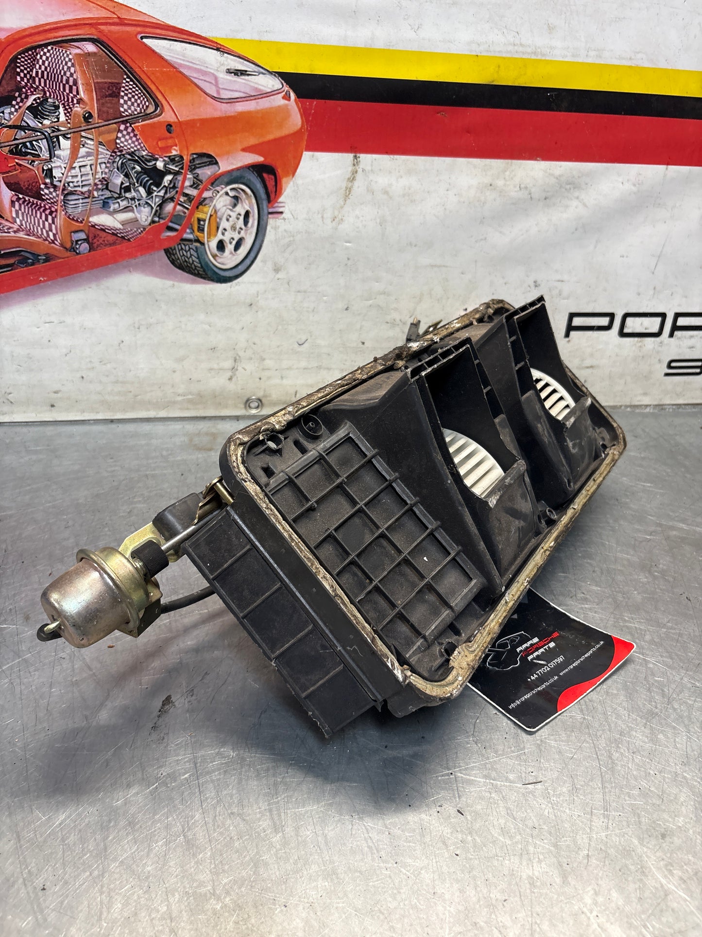 Porsche 944 heater box blower motor, used 94457201503
