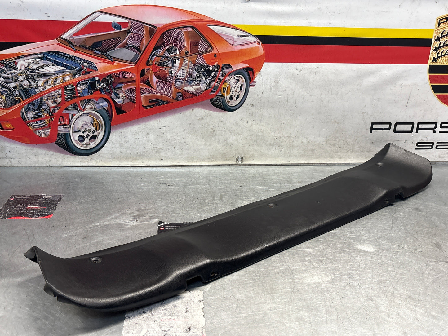 Porsche 924 944 sunroof mechanism trim panel Black 1984 onwards 94455594100