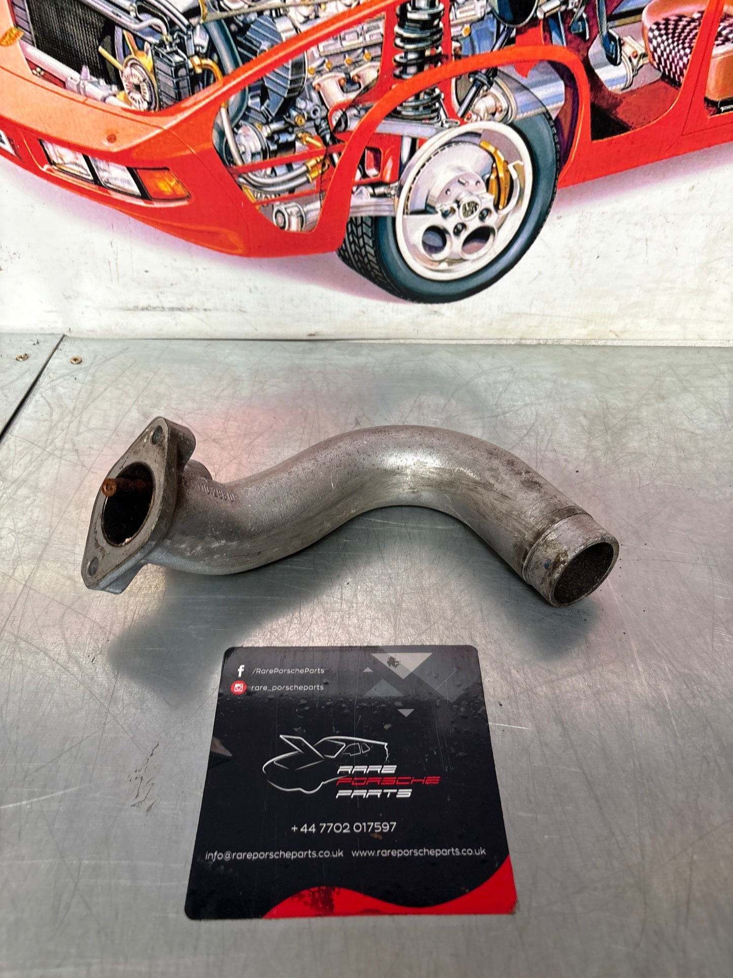 Porsche 928 air intake pipe, used 9281102980R