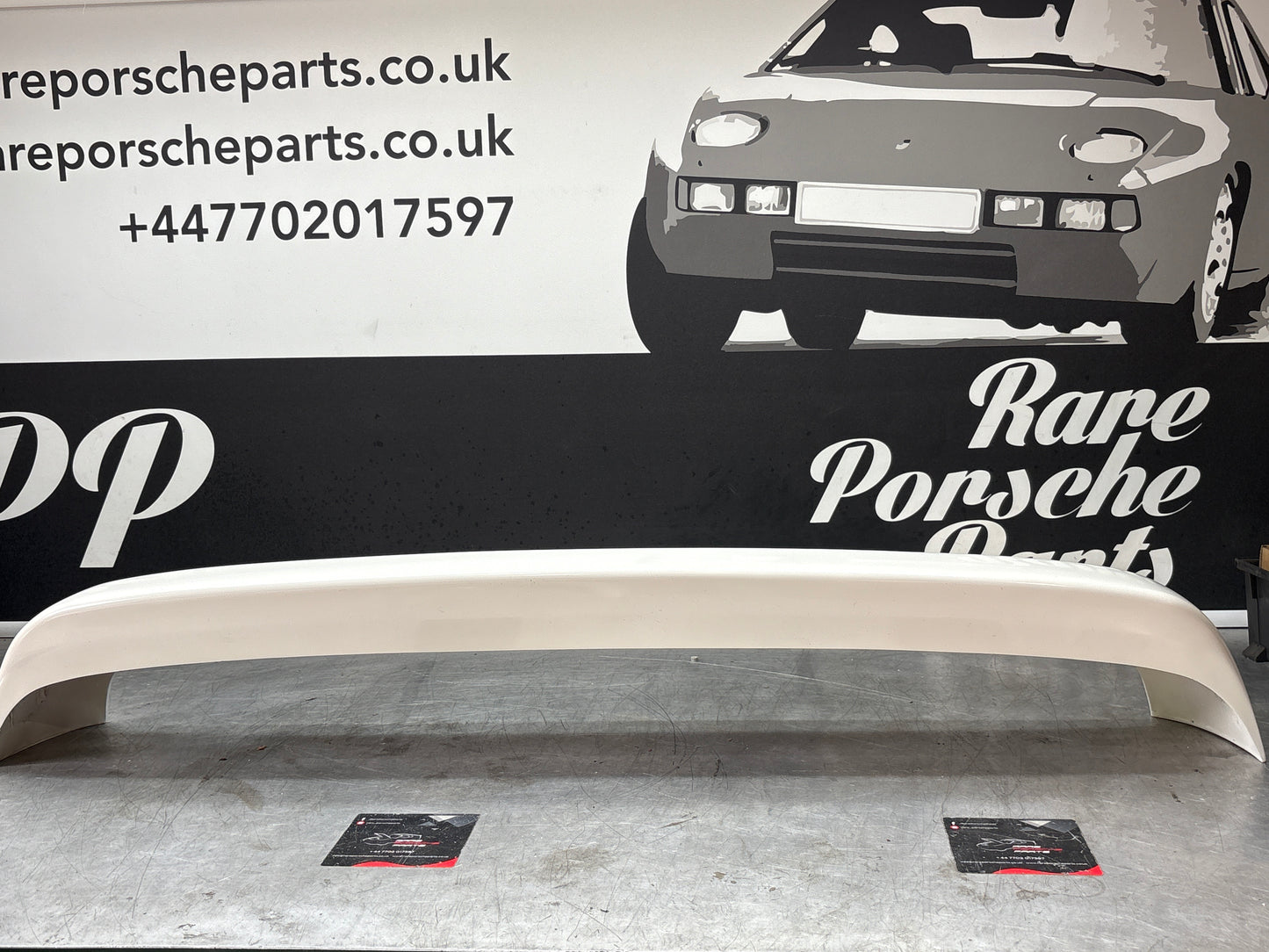 Porsche 924/924S rear bumper, used 477807313, primed