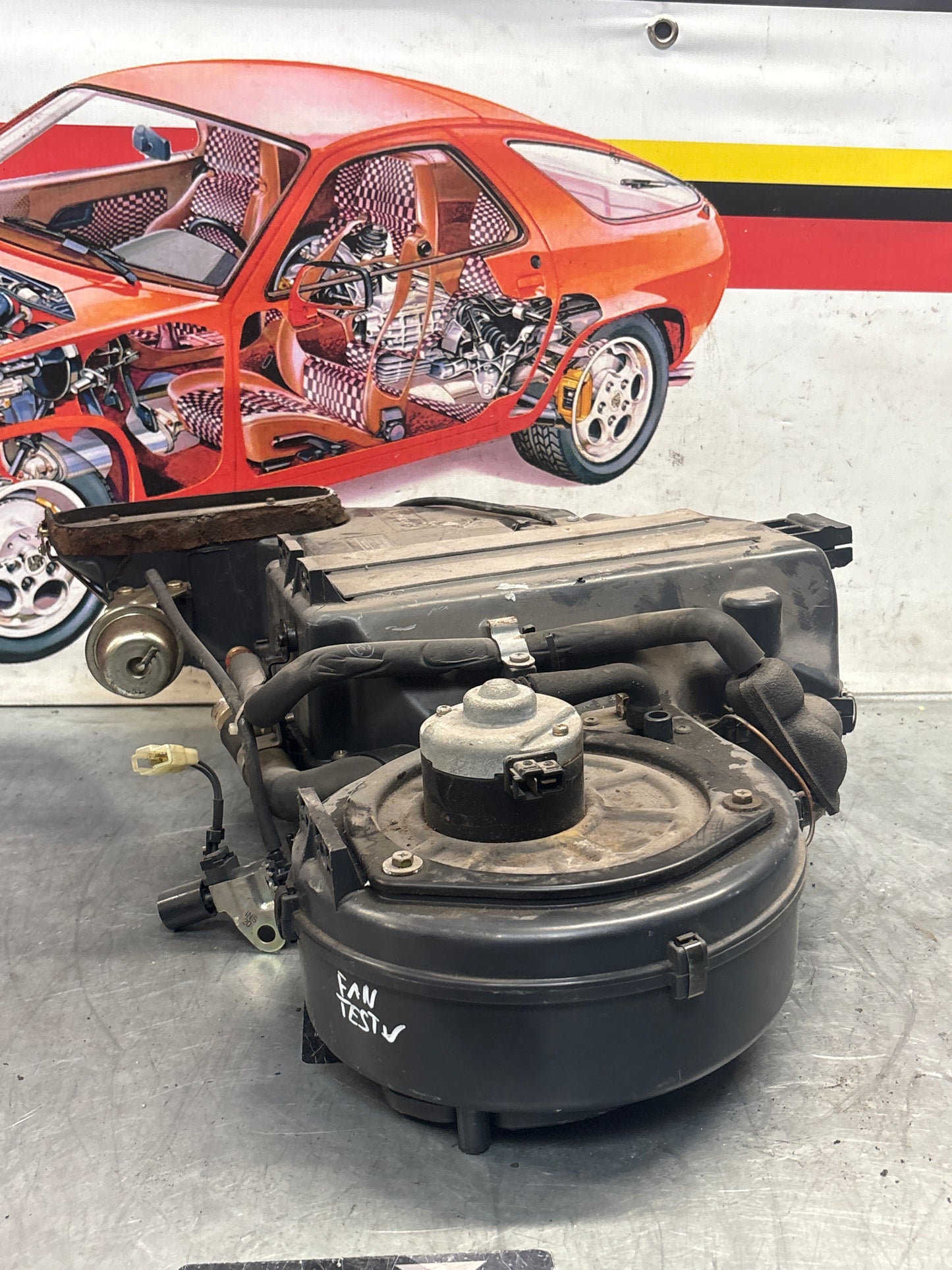 Porsche 924 Air conditioner unit, used 477820002A