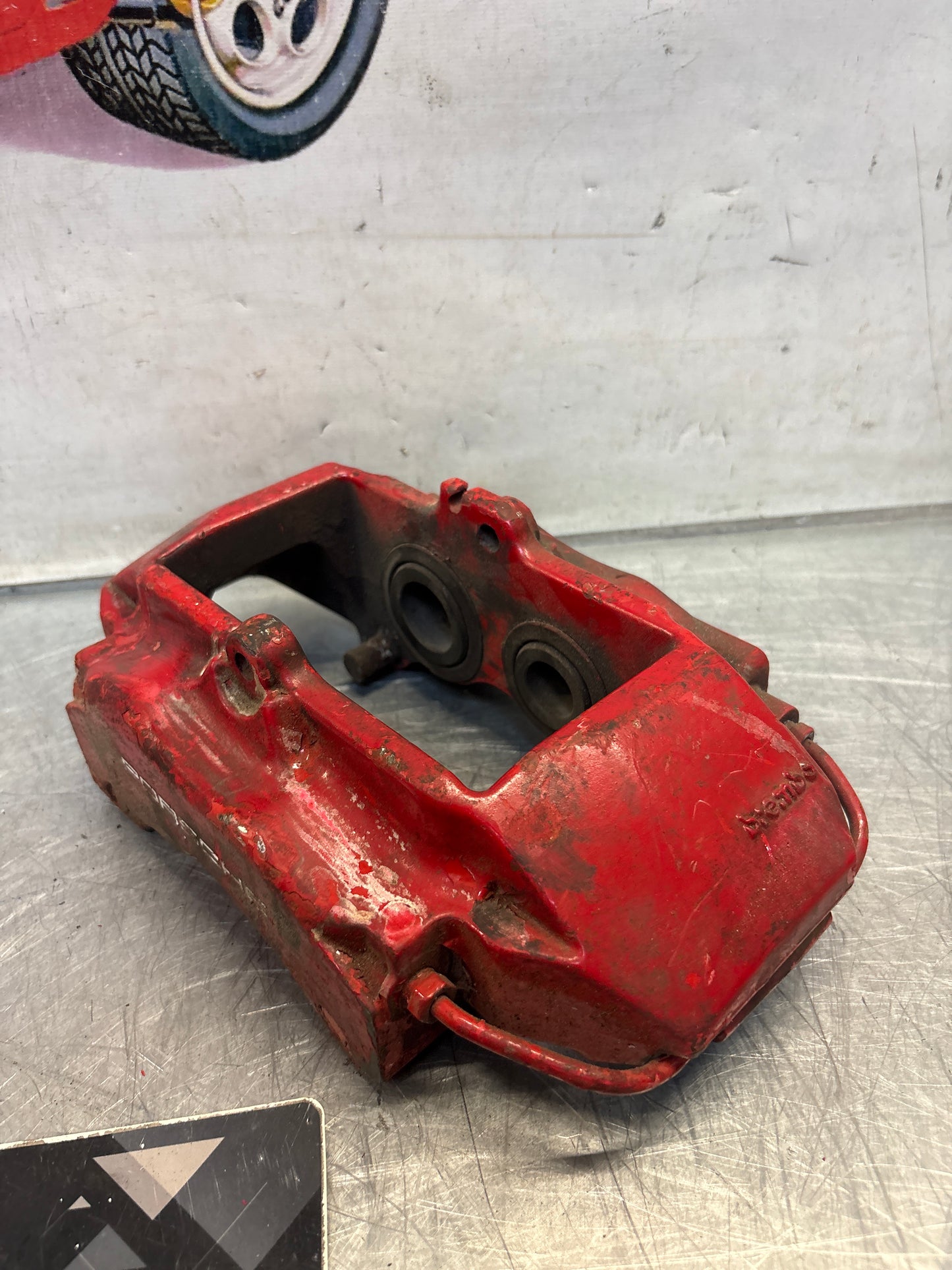 Porsche 996 997 986 987 left side front Brake Caliper Brembo, used 996351421