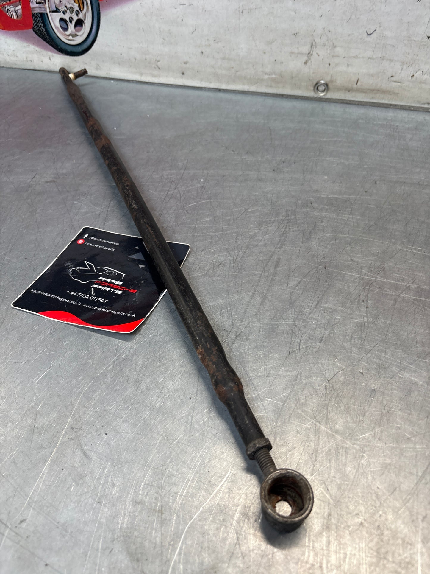 Porsche 924 dog leg gear shaft rod, used 477711154
