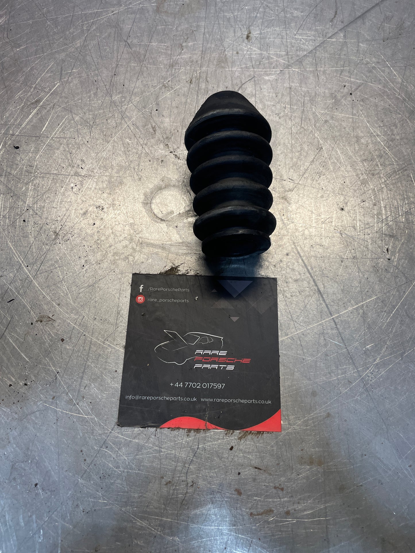 Porsche 924 / 924S / 944 shock absorber rubber stop, dust cover, used 171412303C