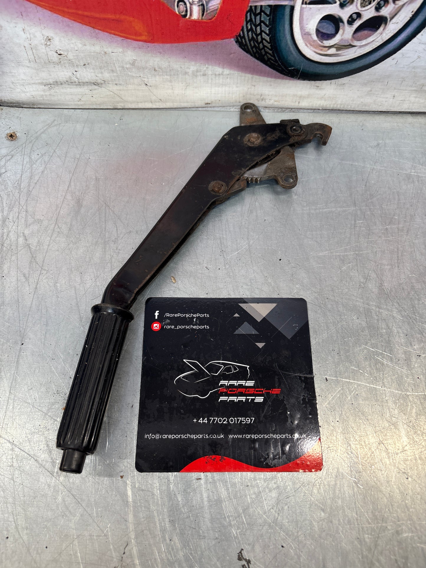 Porsche 924 944 used handbrake lever assembly used