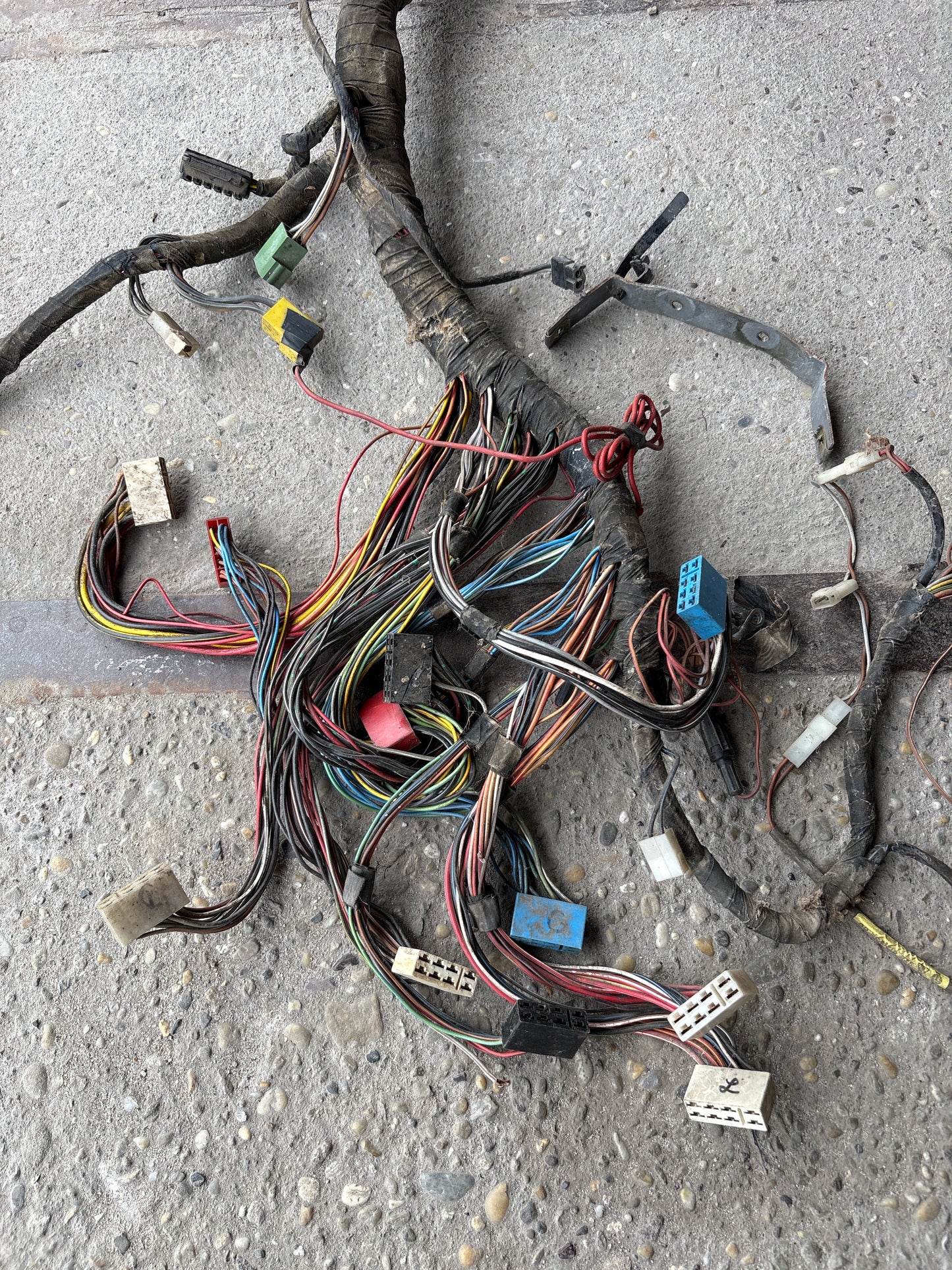 Porsche 928 S interior wiring loom, LHD 92861200321
