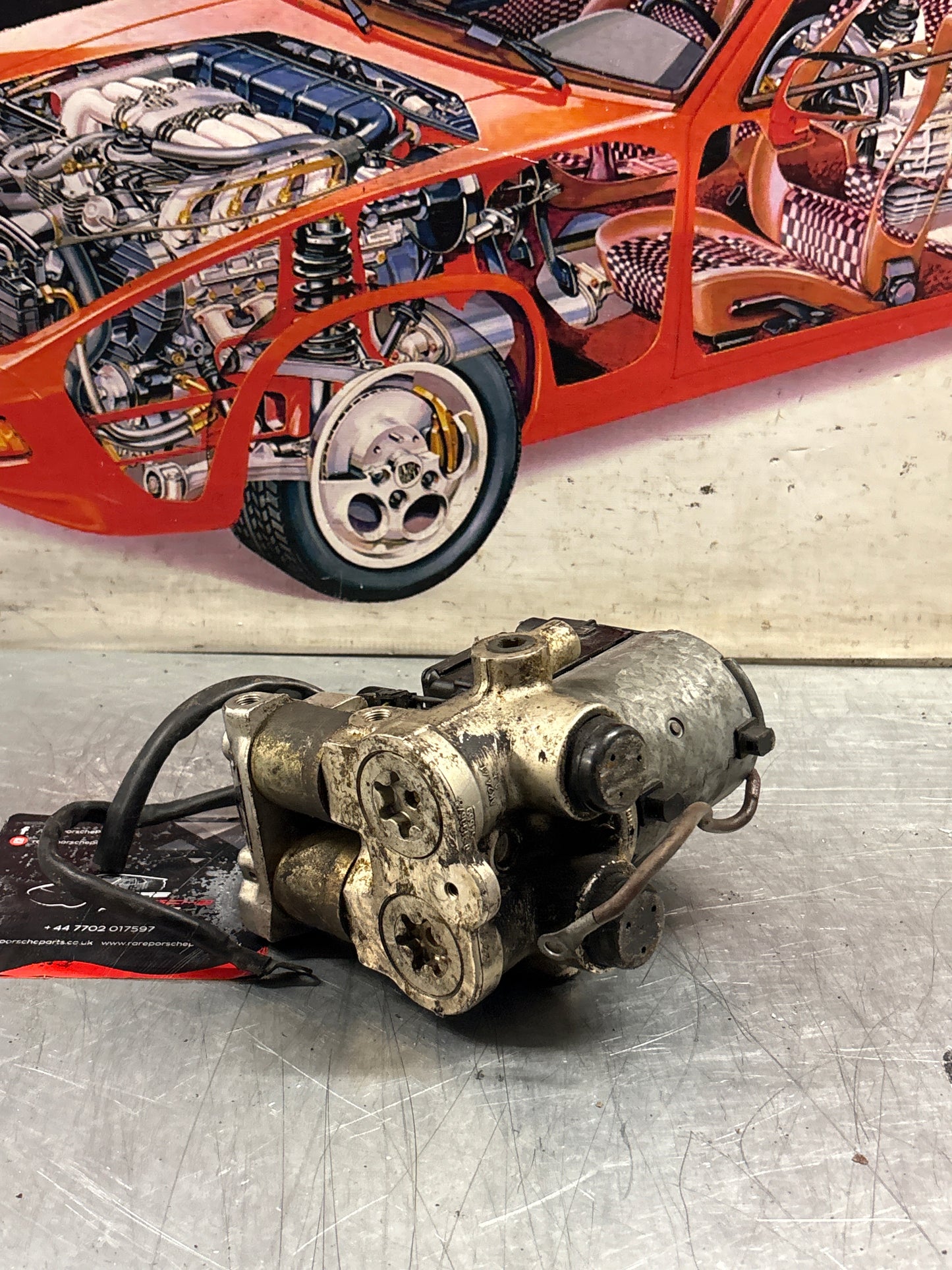 Porsche 928 85.5- ABS Pump module block, used 0265200009