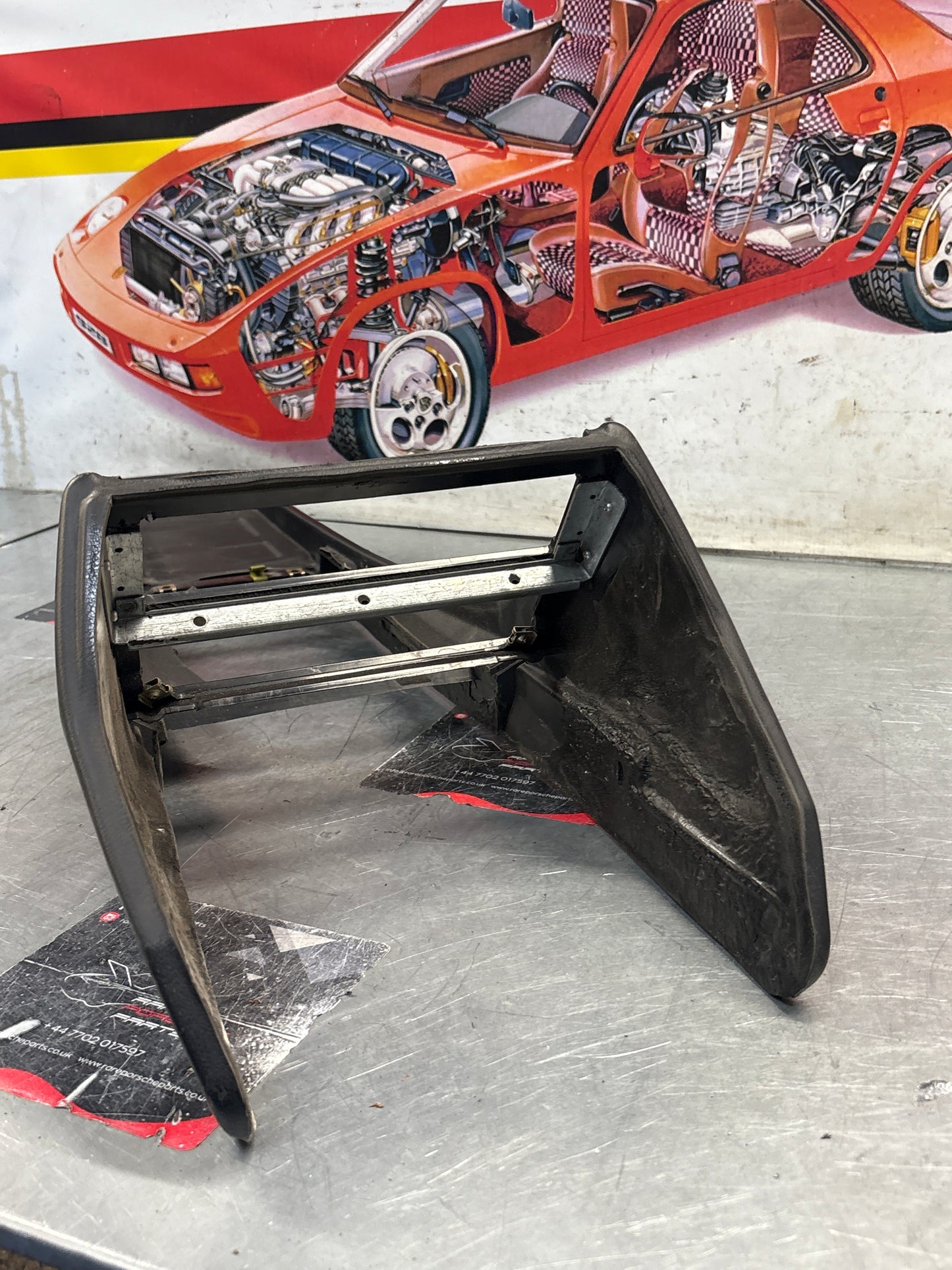 Porsche 944 centre console black 94455205101 used