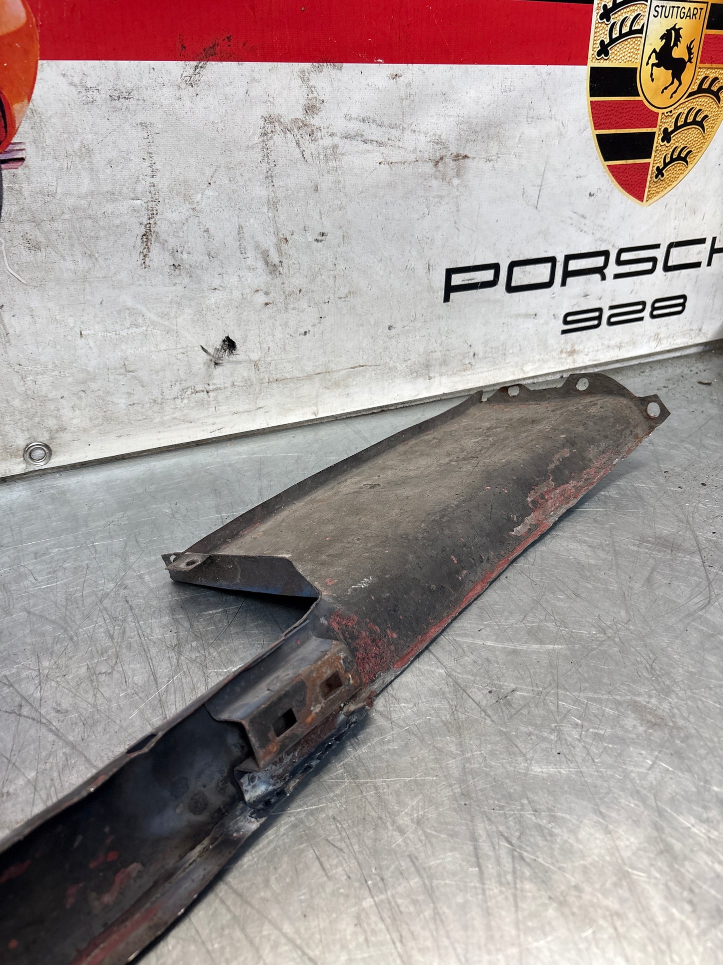 Porsche 924 Lower front valance, used, 94450303501  good condition