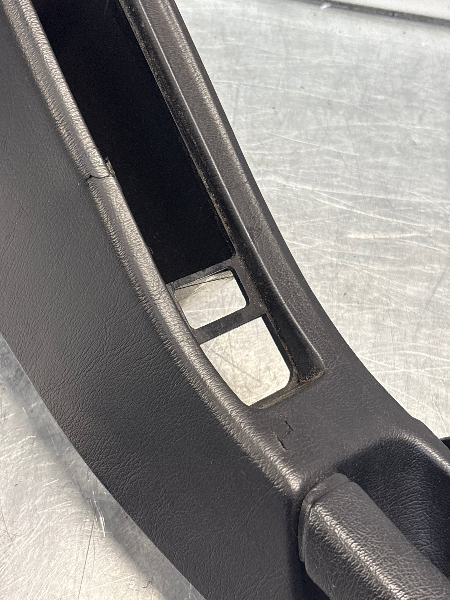 Porsche 928 black door armrest, right, off side, 92855510203, used