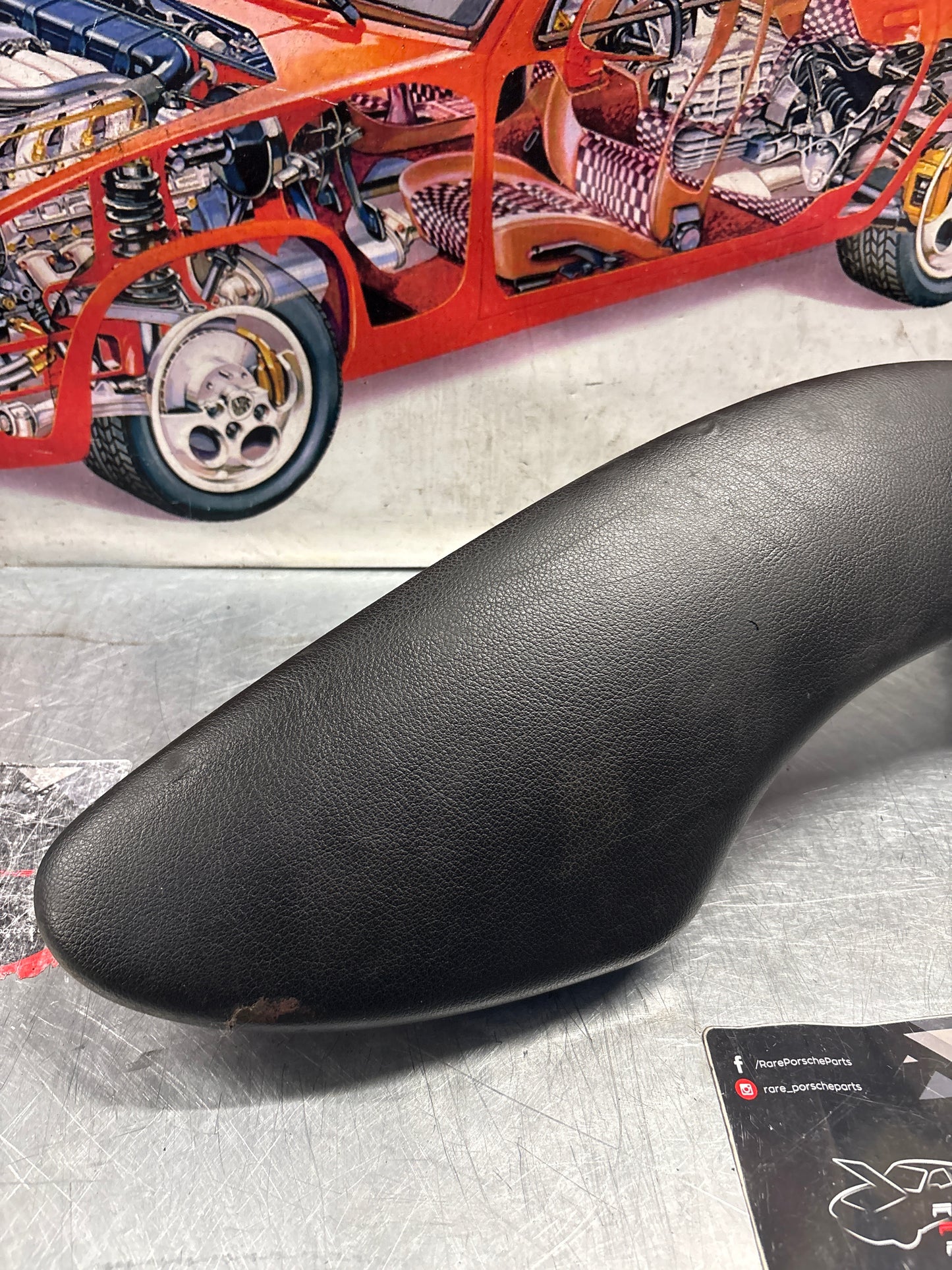 Porsche Boxster 986 dashboard cluster trim,black used 98655205500 / 98655205501