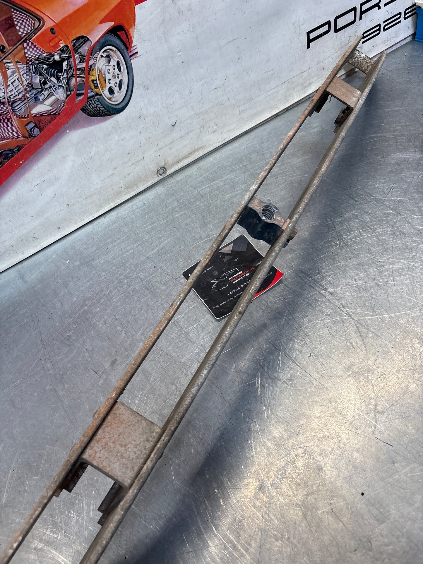 Porsche 944 S2 / turbo front bumper reinforcement panel support, 95150501000 used