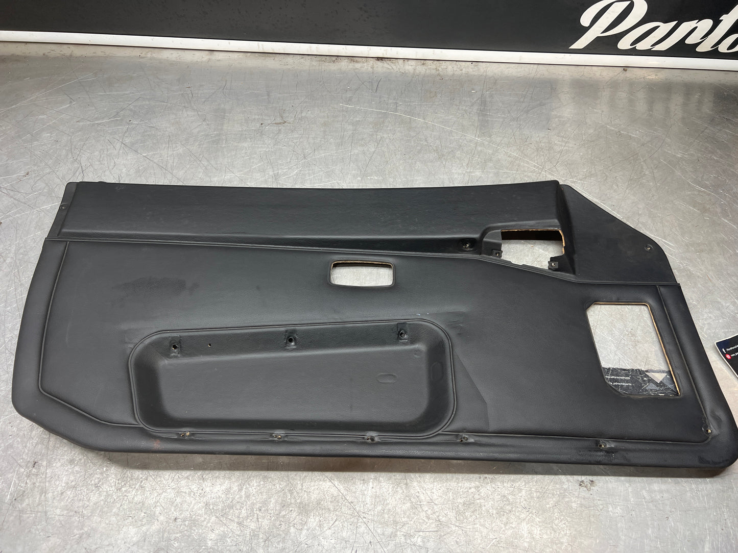 Porsche 944 left blue door card for late cars from 85.5 944555017