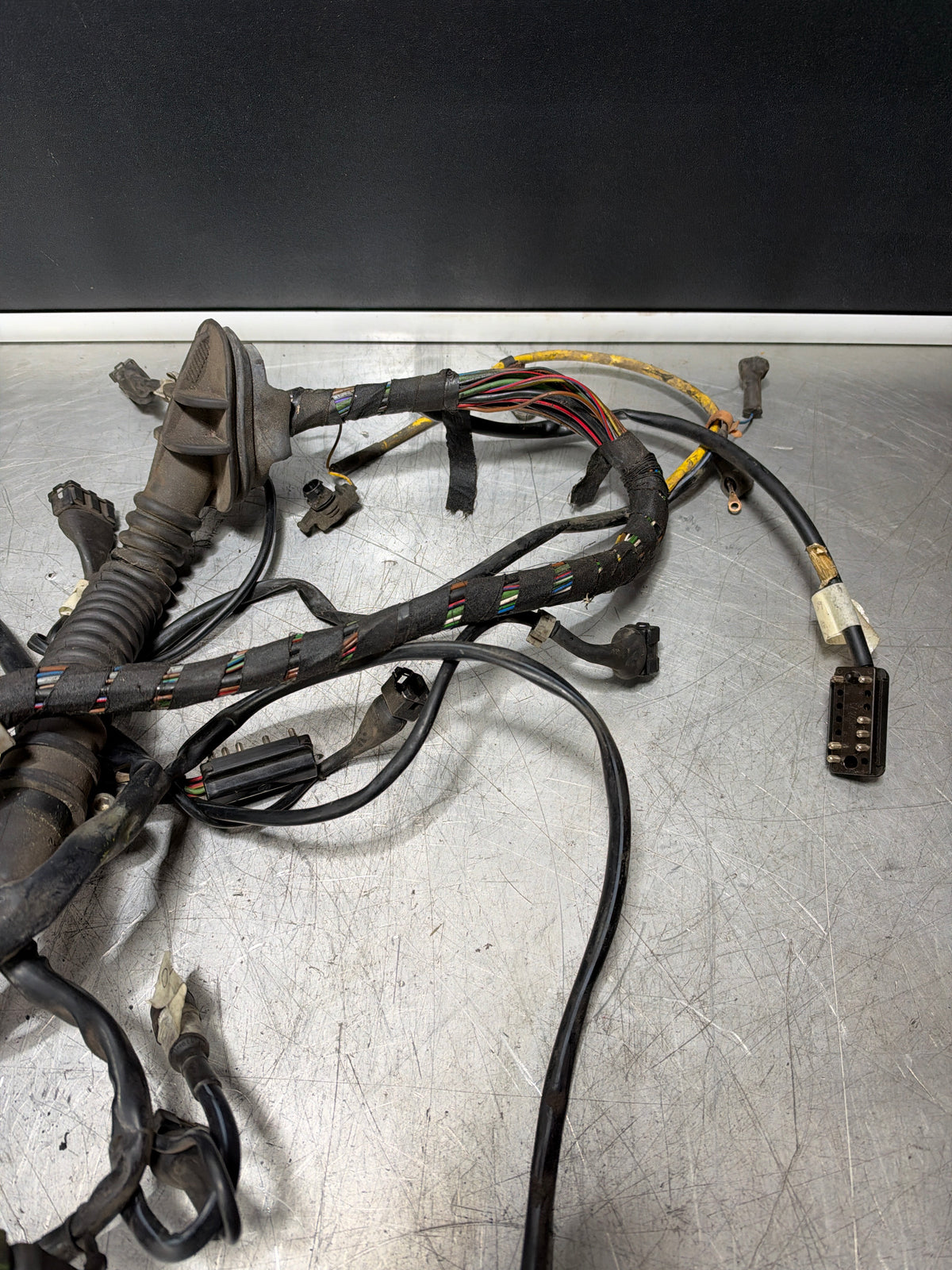Porsche 944 S2 engine bay wiring loom, used 94561200800