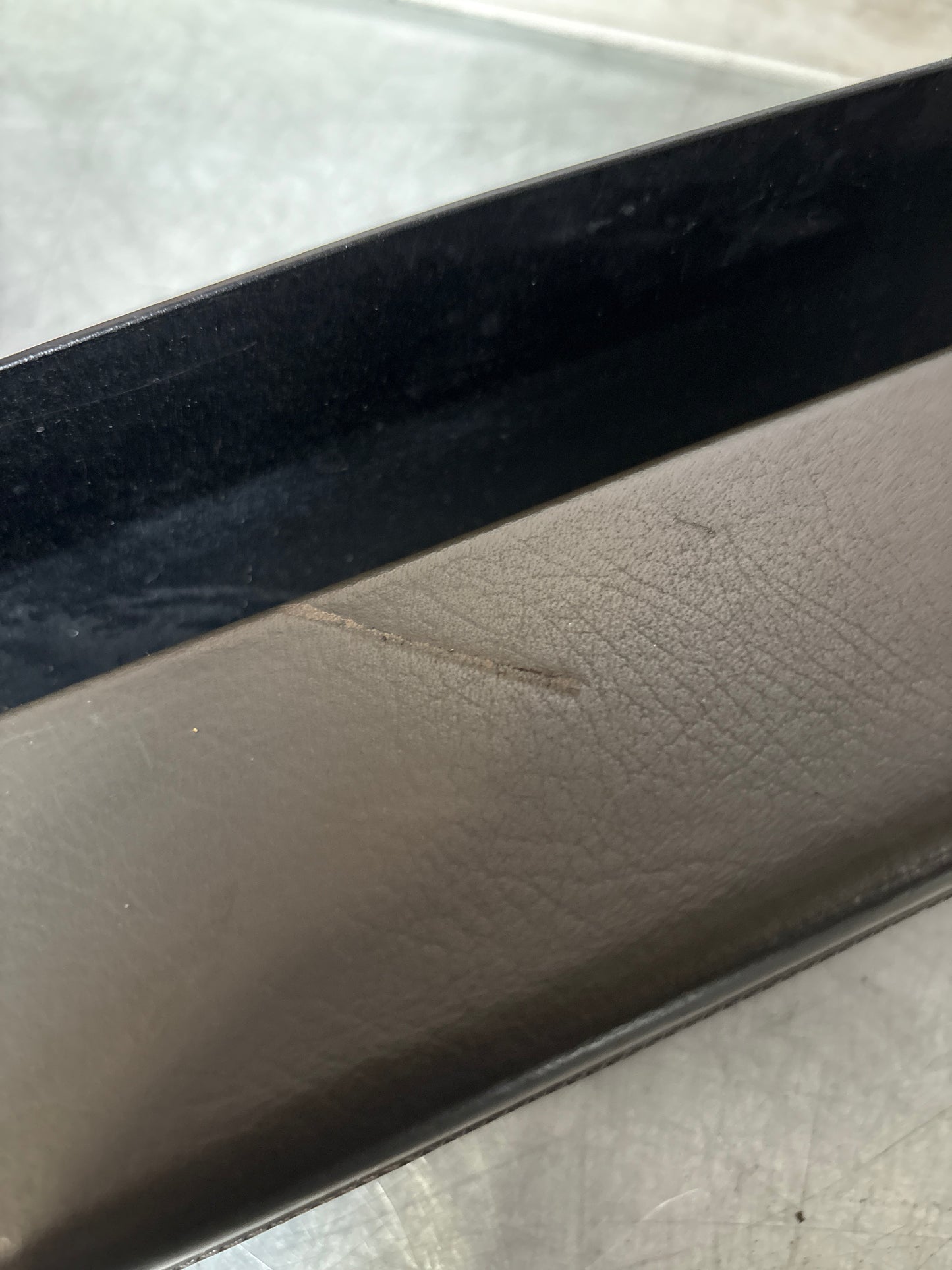 Porsche 928 Grey door armrest, right, off side, 92855510203, used