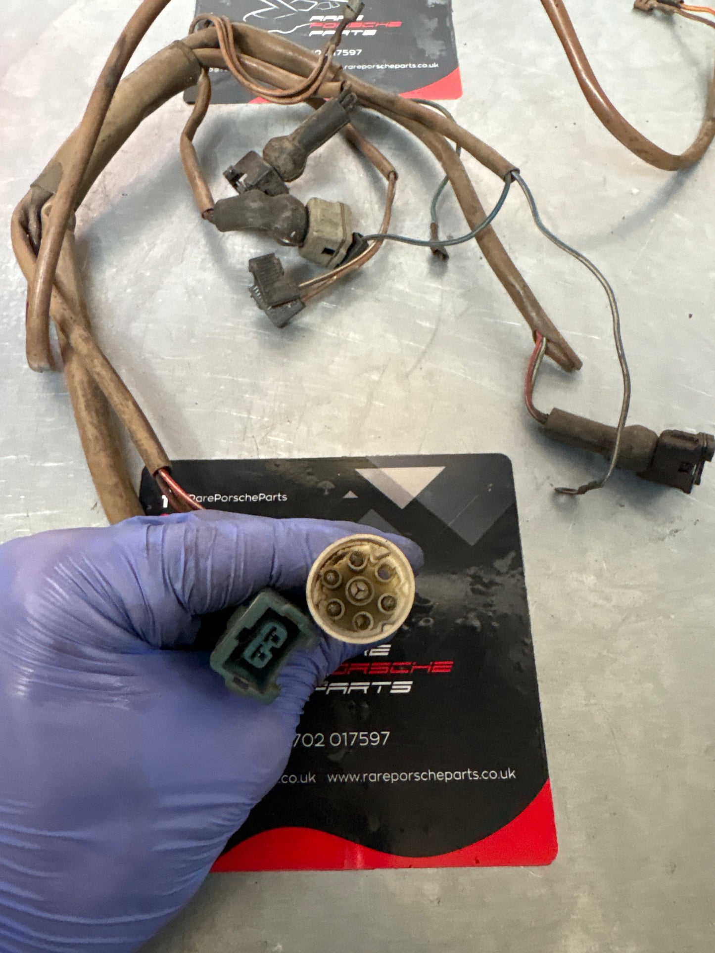 Porsche 924 N/A early engine wiring loom, 1976-1979, used