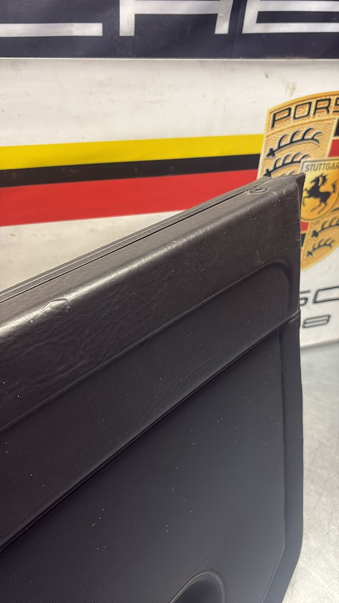 Porsche 924 / 944 Pair of early electric door cards, LHD 477867012 / 477867011