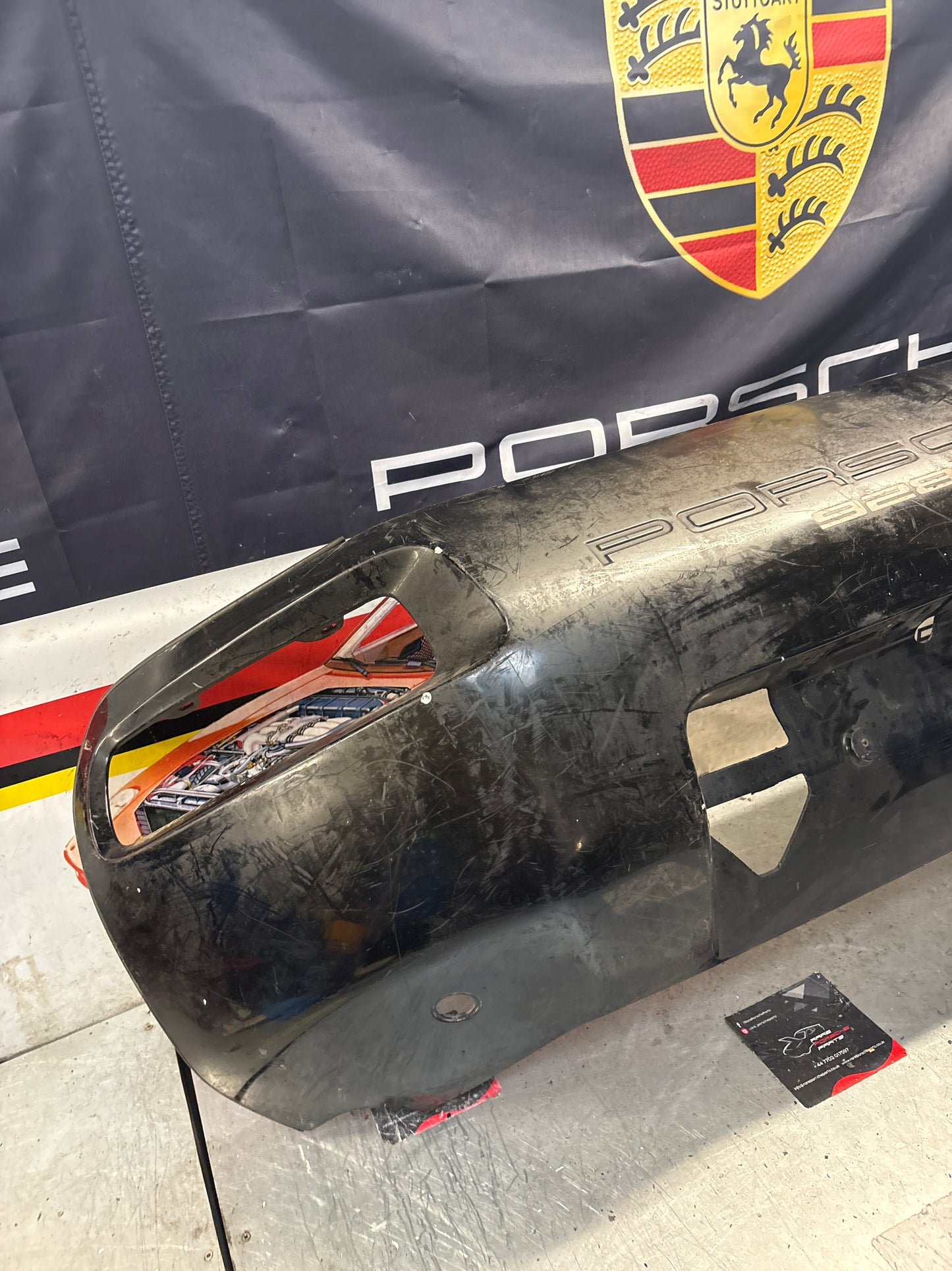 Porsche 928S rear bumper, used 92850502303 / 474181